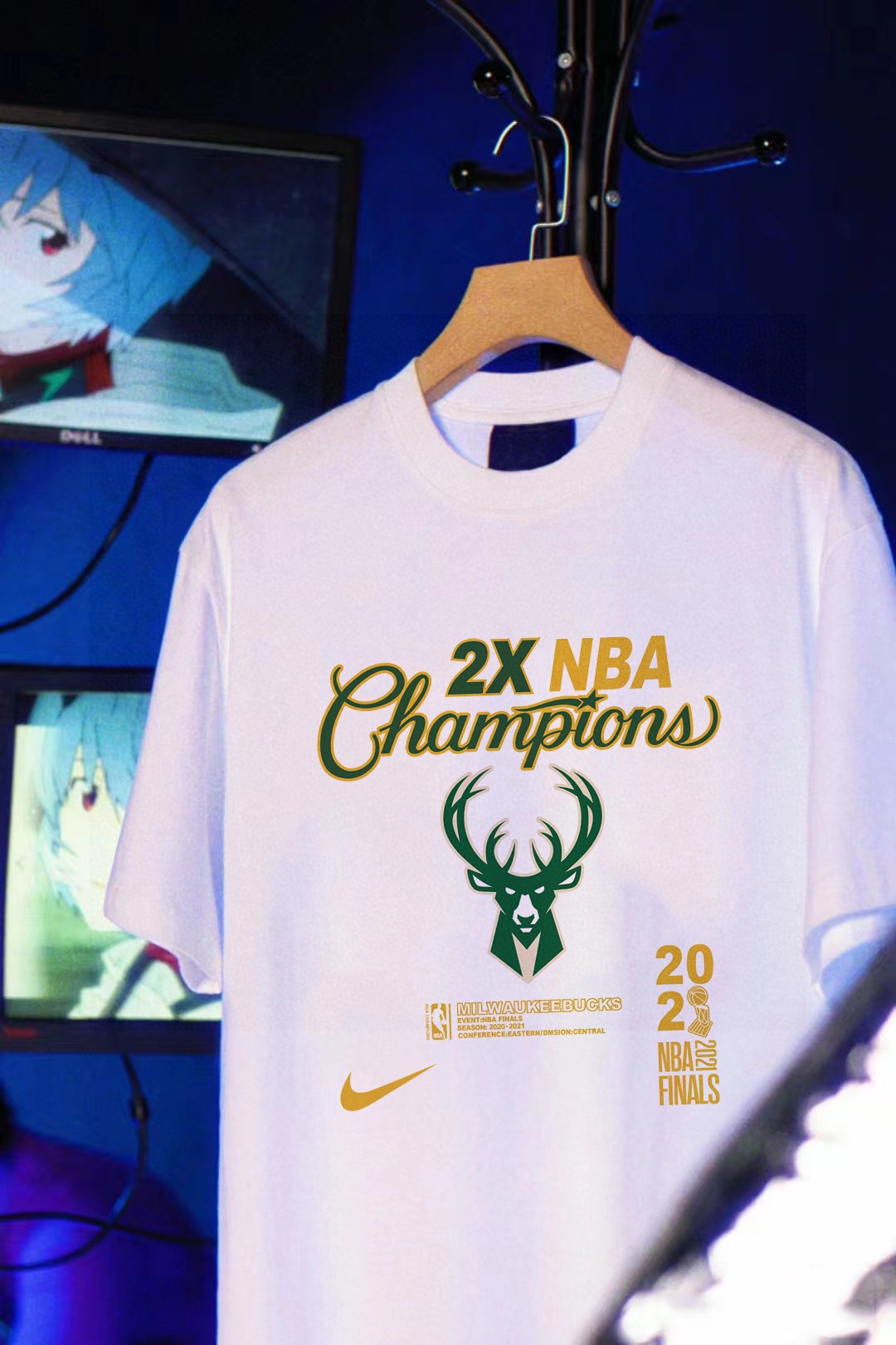Nike NBA Series Short Sleeve T-Shirts: Unisex Loose Fit with High-End Details - 图片 7
