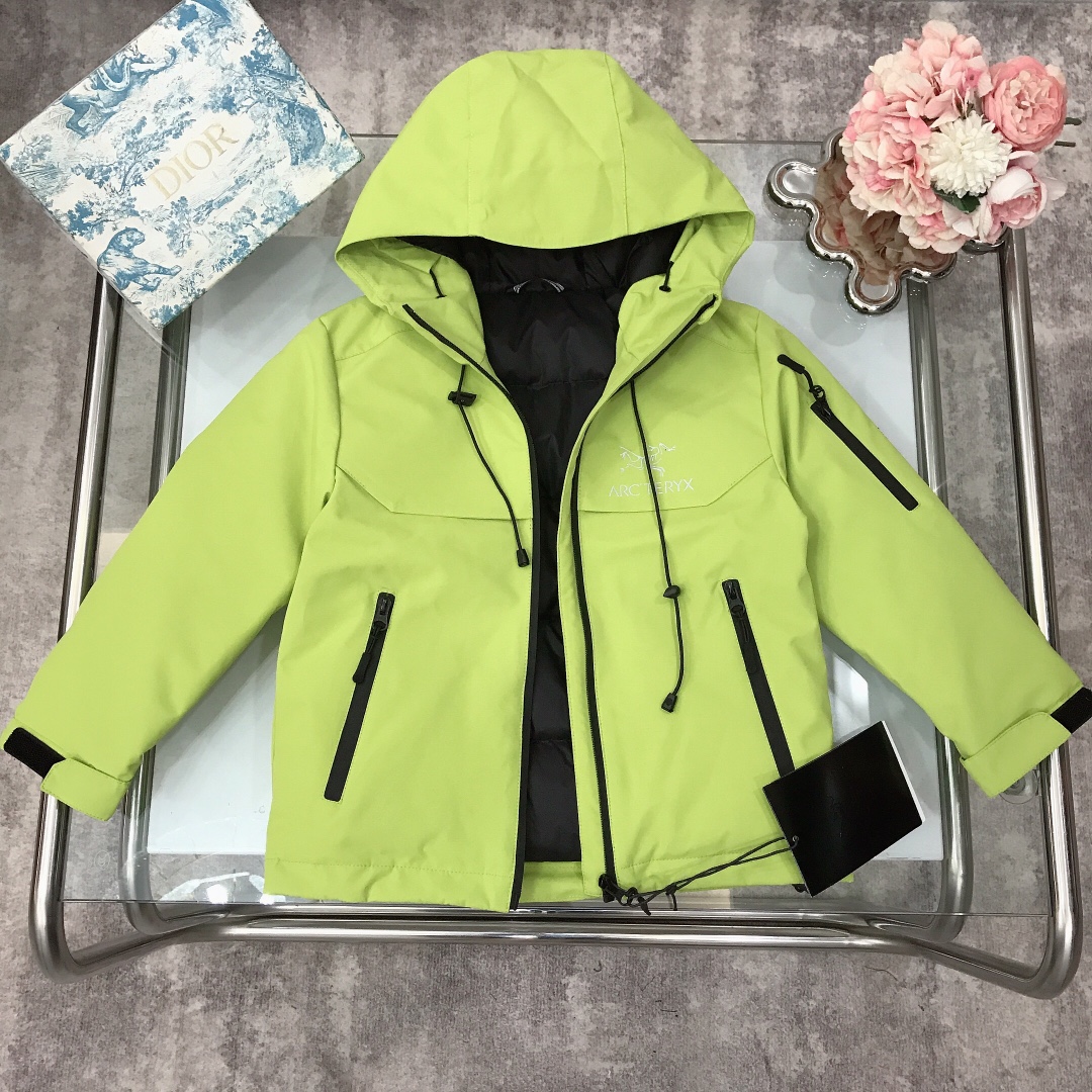 Children’s High-Tech Fabric Bird Embroidered Dress with Velvet Ties – Stylish and Comfortable - 图片 3