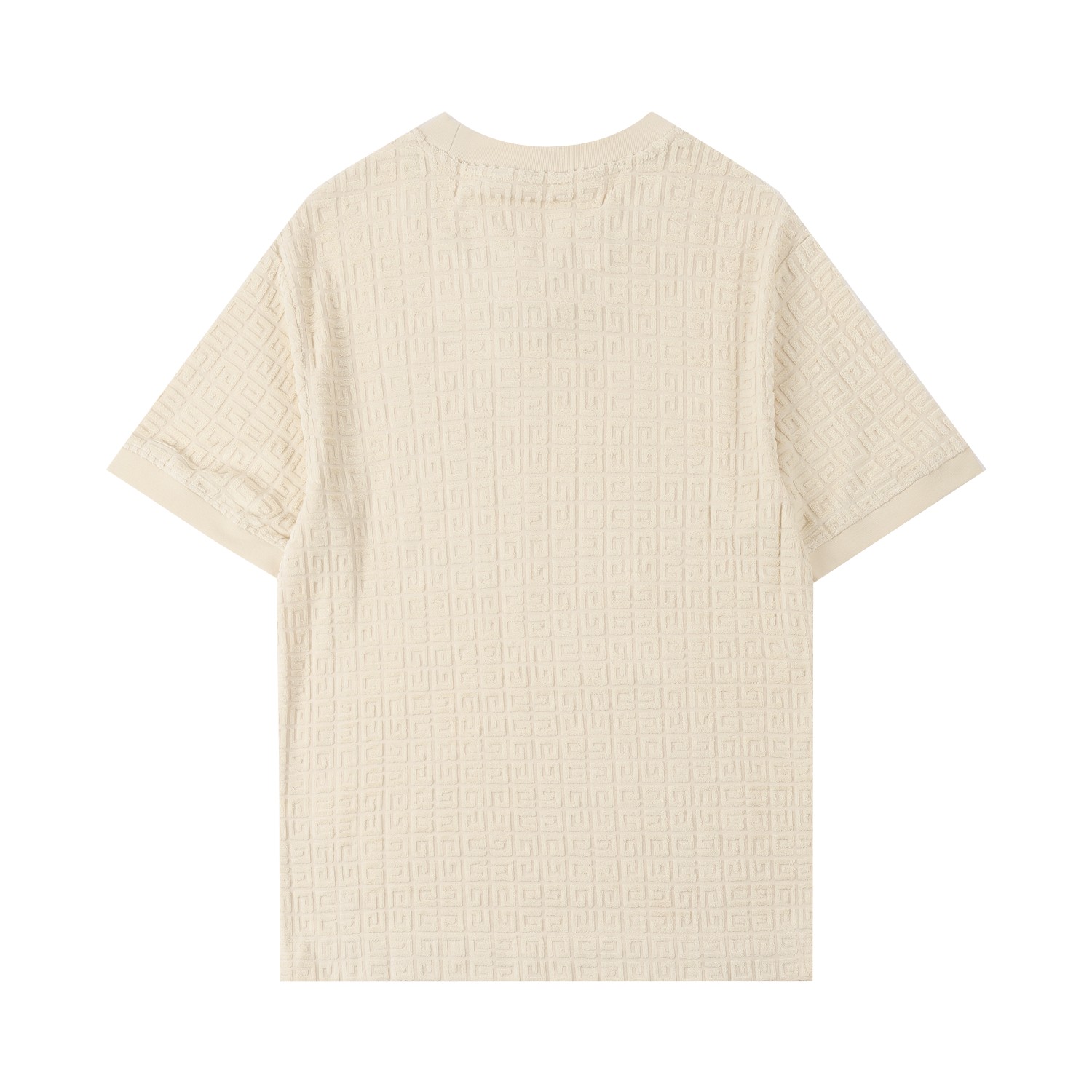 GVC Given* 2024AW Nueva camiseta de otoño e invierno. Tela de toalla full G tejida y teñida a medida con detalles en pr…