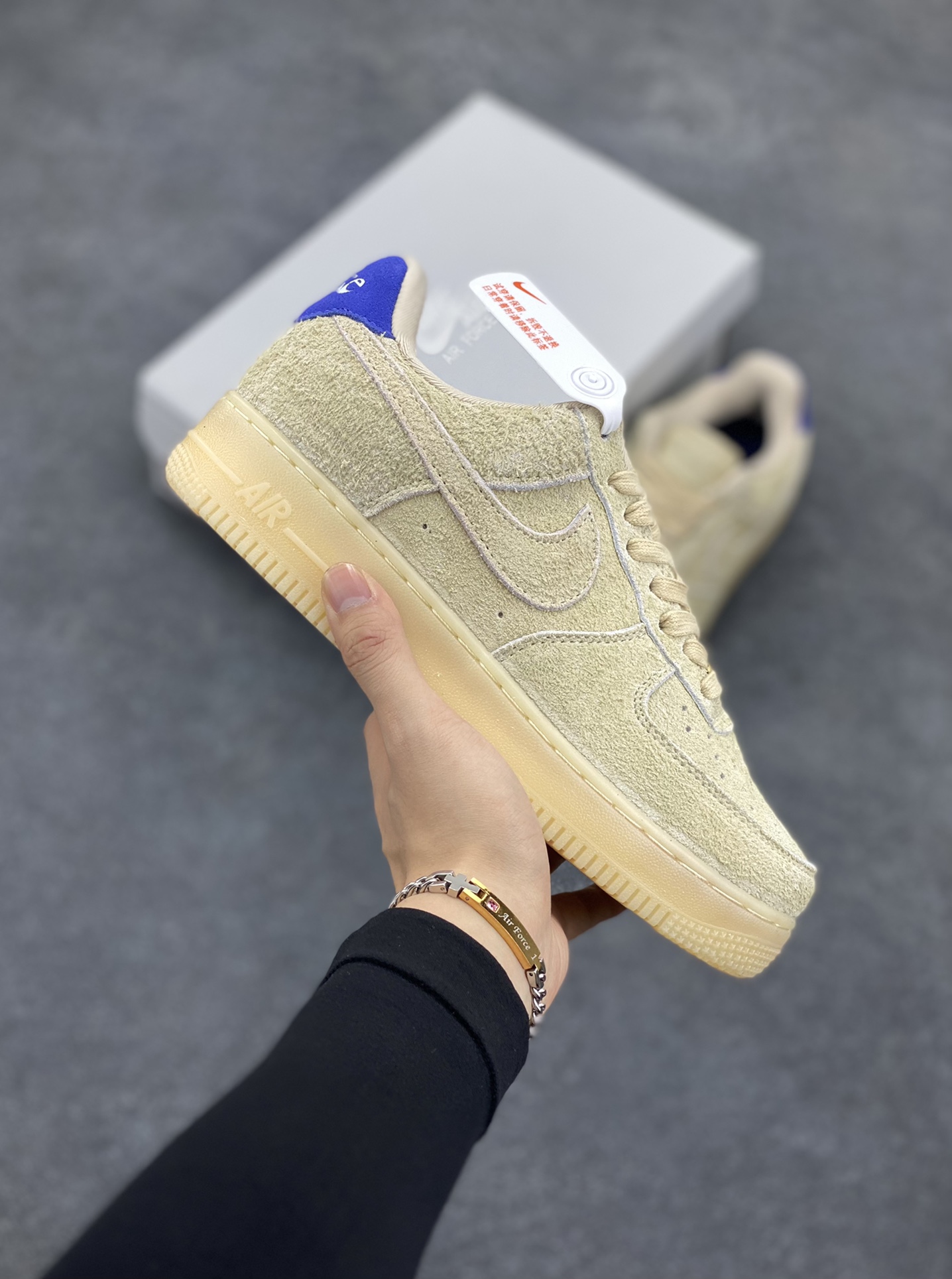 Air Jordan Force 1 Sapatos de Skate Air Jordan Khaki Tops Baixos