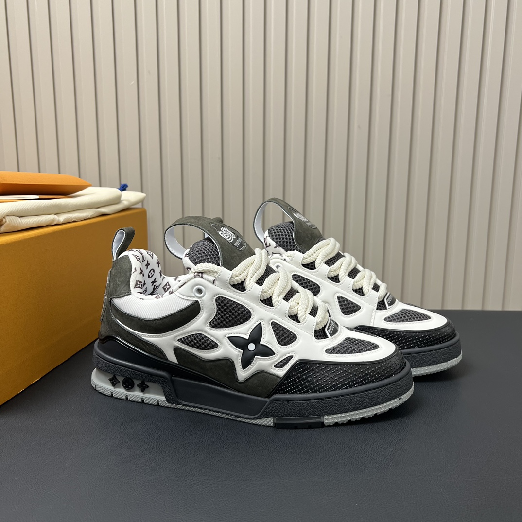 路易威登 Louis Vuitton 高定典藏经典高奢皮鞋男鞋女鞋鞋履高跟鞋 #4D6887AC 2