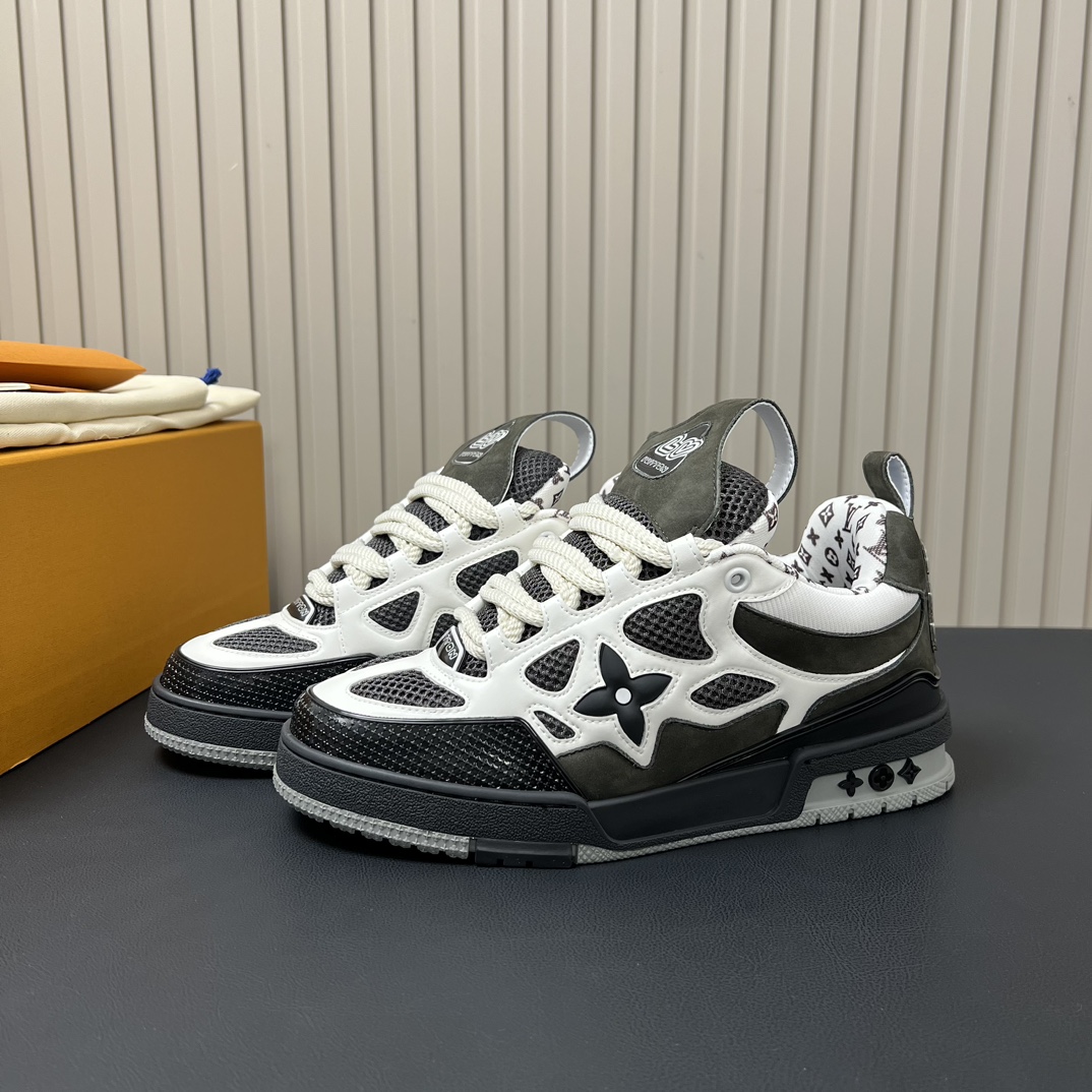 路易威登 Louis Vuitton 高定典藏经典高奢皮鞋男鞋女鞋鞋履高跟鞋 #4D6887AC 3