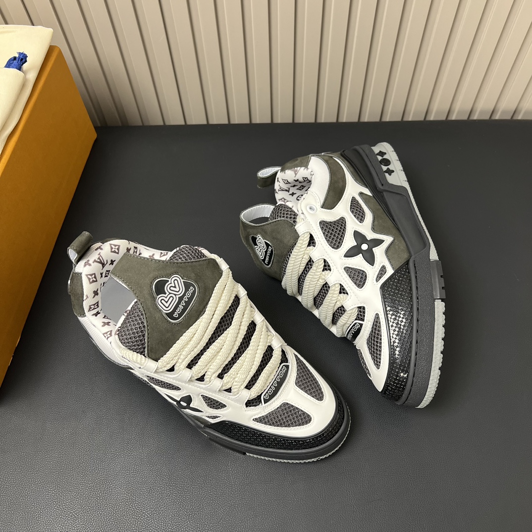 路易威登 Louis Vuitton 高定典藏经典高奢皮鞋男鞋女鞋鞋履高跟鞋 #4D6887AC 4