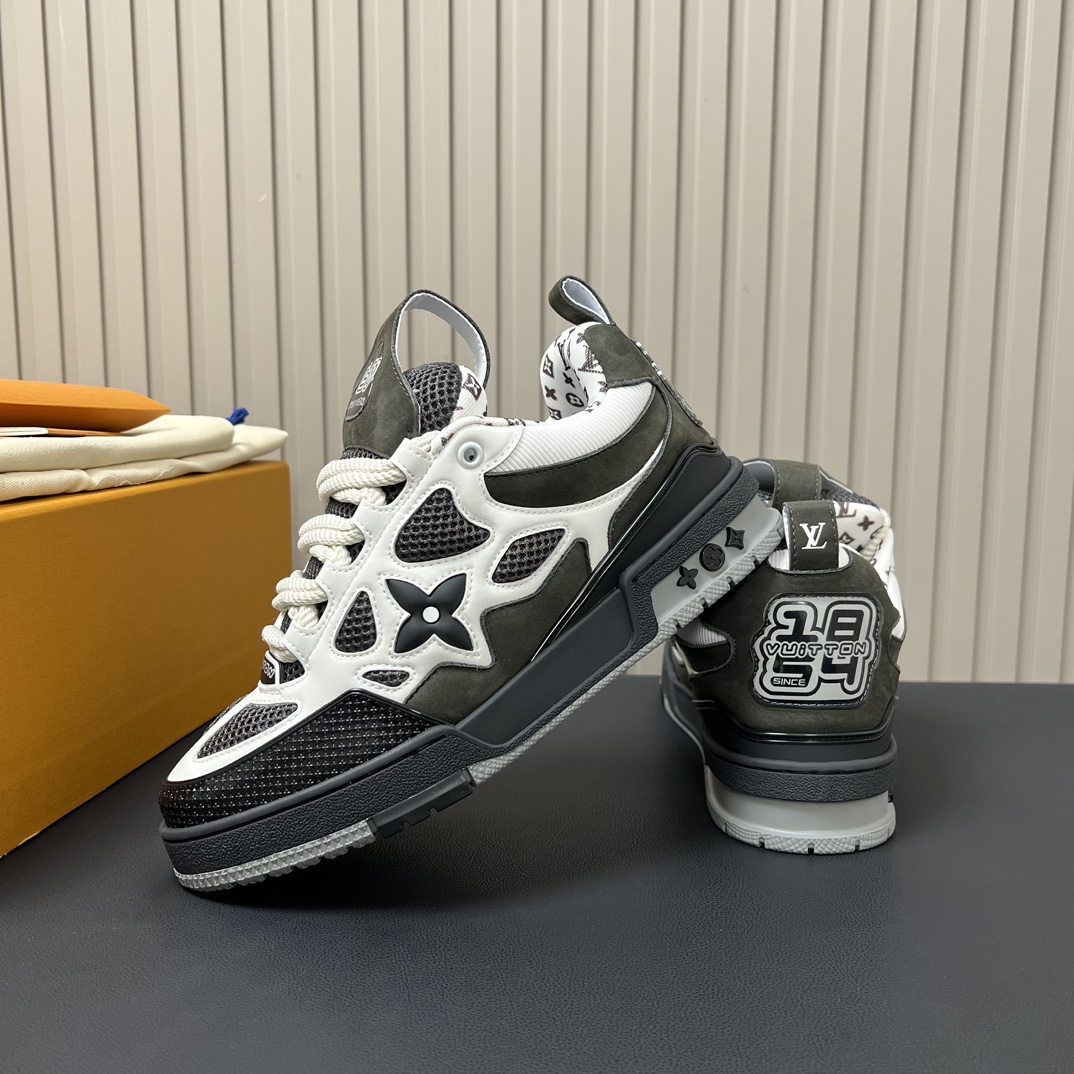 路易威登 Louis Vuitton 高定典藏经典高奢皮鞋男鞋女鞋鞋履高跟鞋 #4D6887AC 7