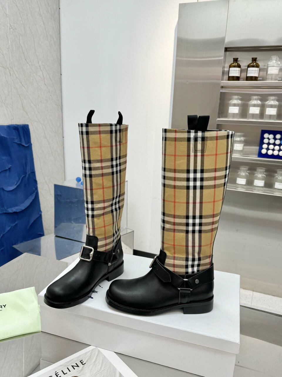 “Zenium Designer Cashier Boots with Sheepskin Lining: Unique Style by Pablo” - 图片 6
