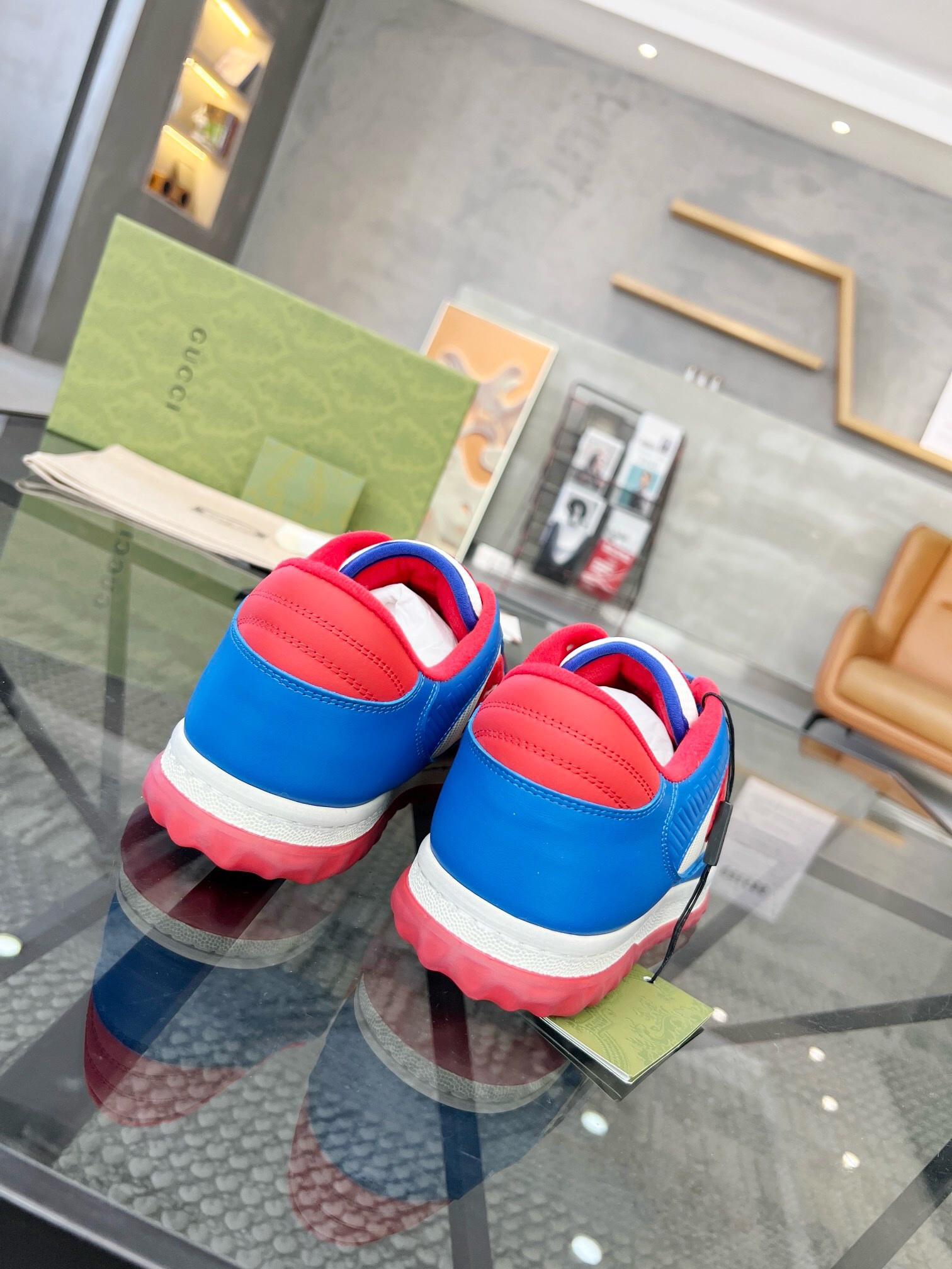 Gucci Haute Couture Classic Luxury Leather Shoe Loafer Shoes Ref 8