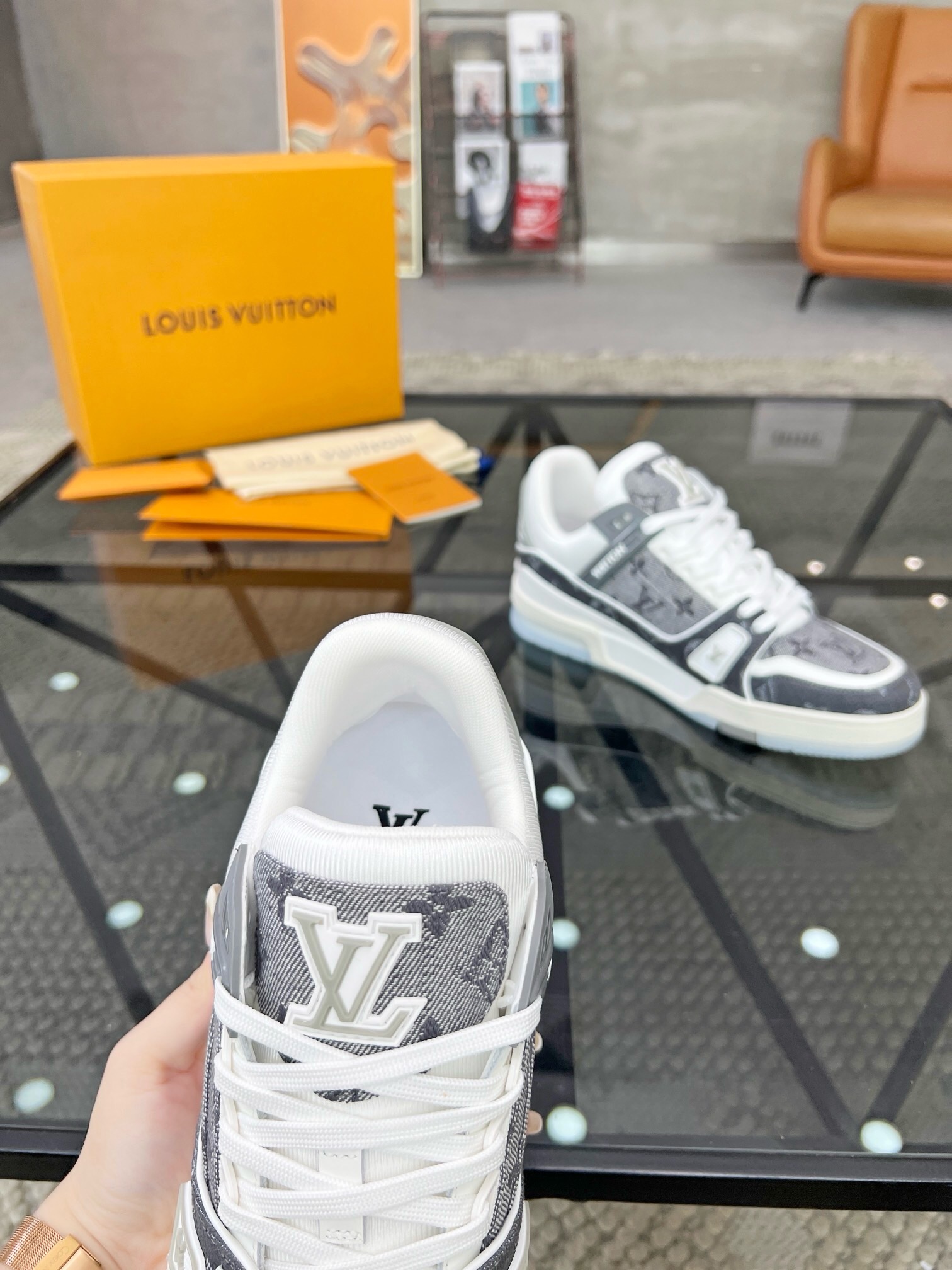 Louis Vuitton Haute Couture Classic Luxury Leather Shoe Loafer Shoes 7