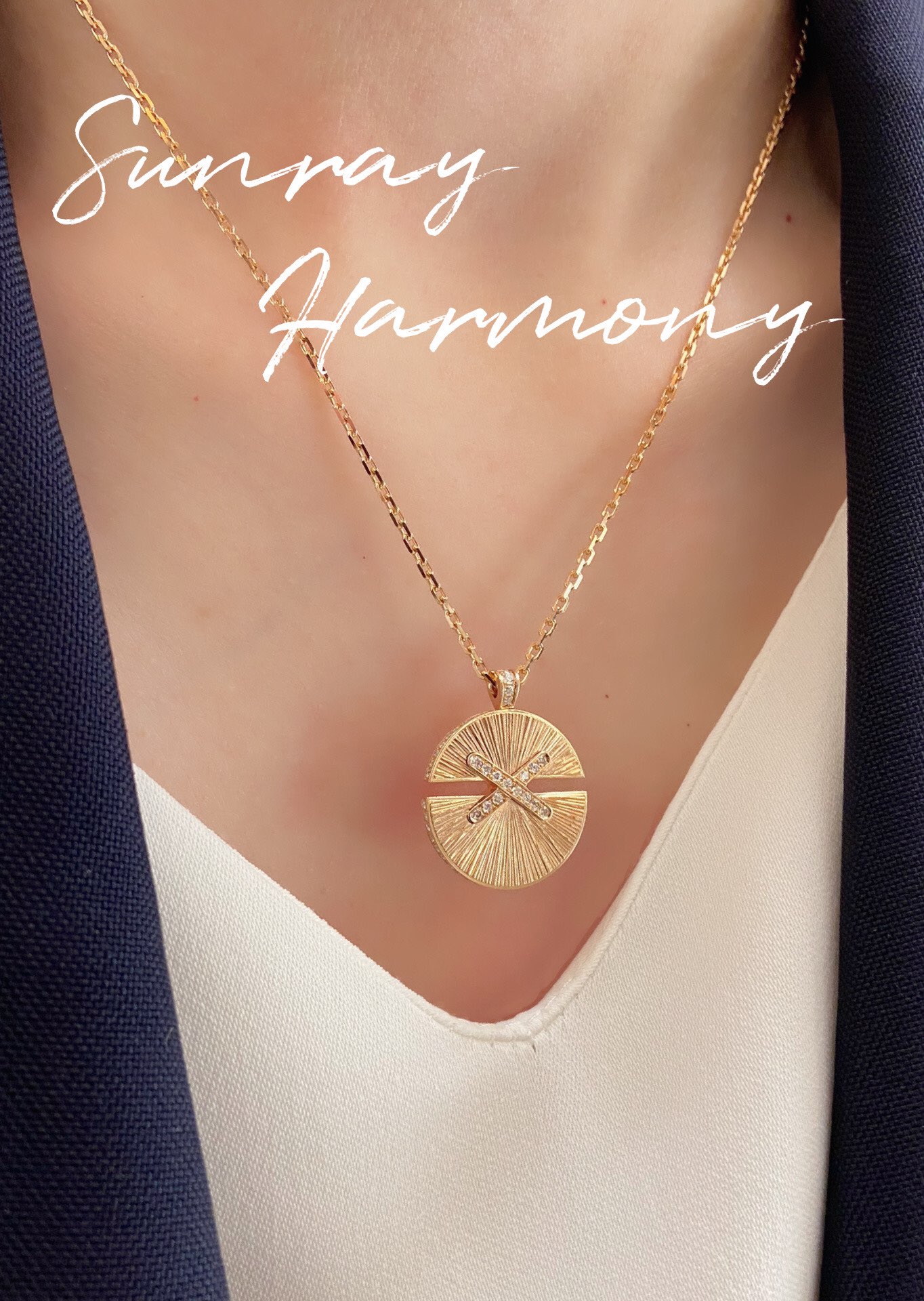 Luxurious Family Jewelry Reinterpreted with Asymmetric Design and Fine Gold Technology - 图片 2