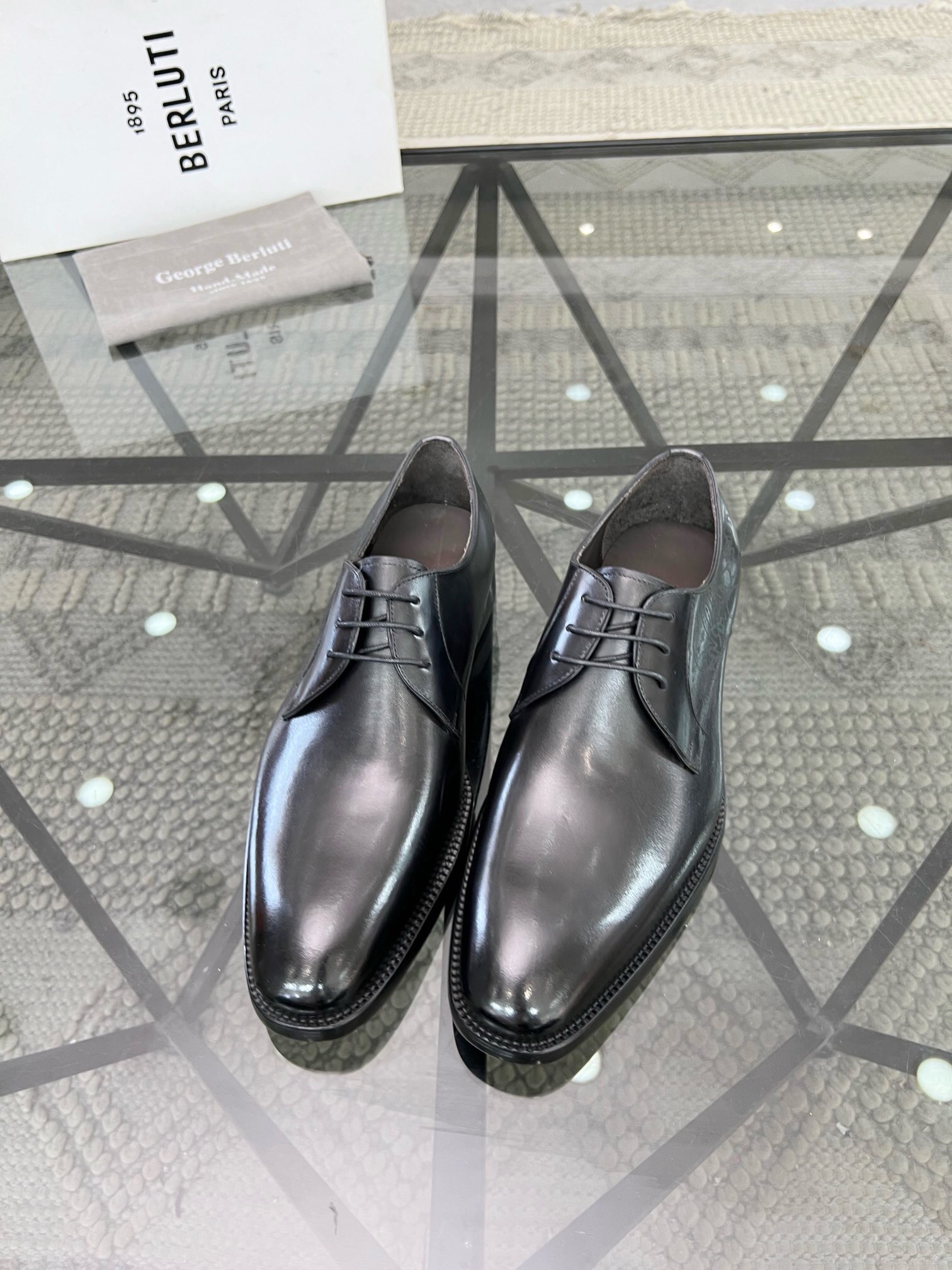 Berluti Shoe Collection crafted with premium materials and signature 3