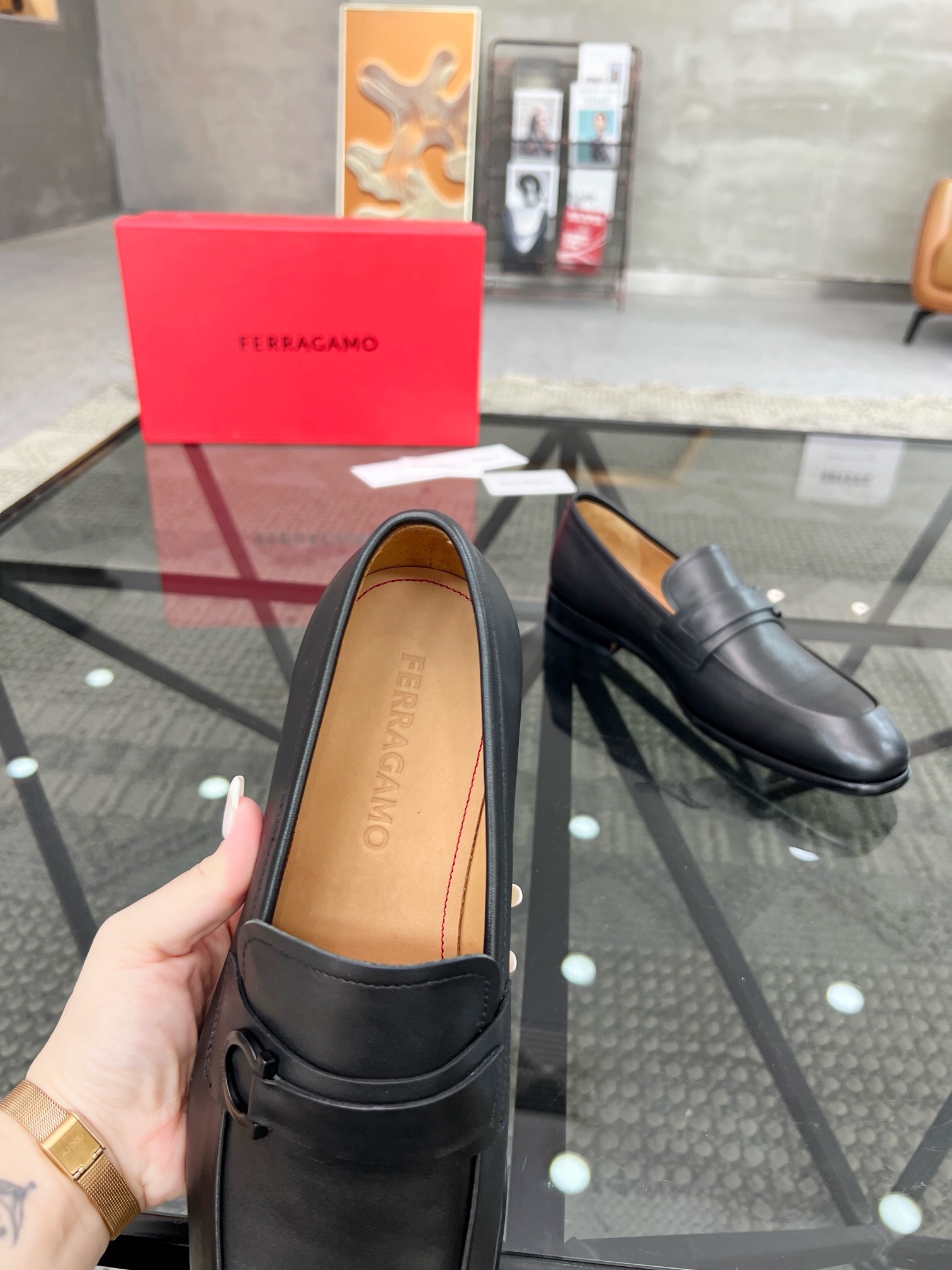 Ferragamo Classic Luxury Leather Shoe Loafer Ref.50CBAC9C 7