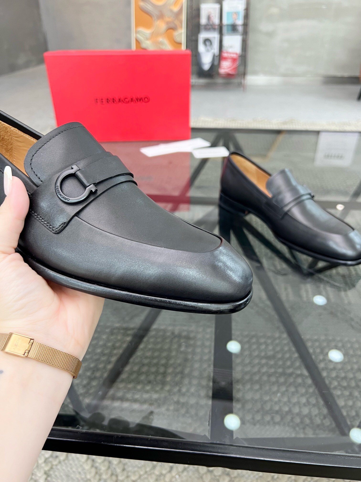 Ferragamo Classic Luxury Leather Shoe Loafer Ref.50CBAC9C 6