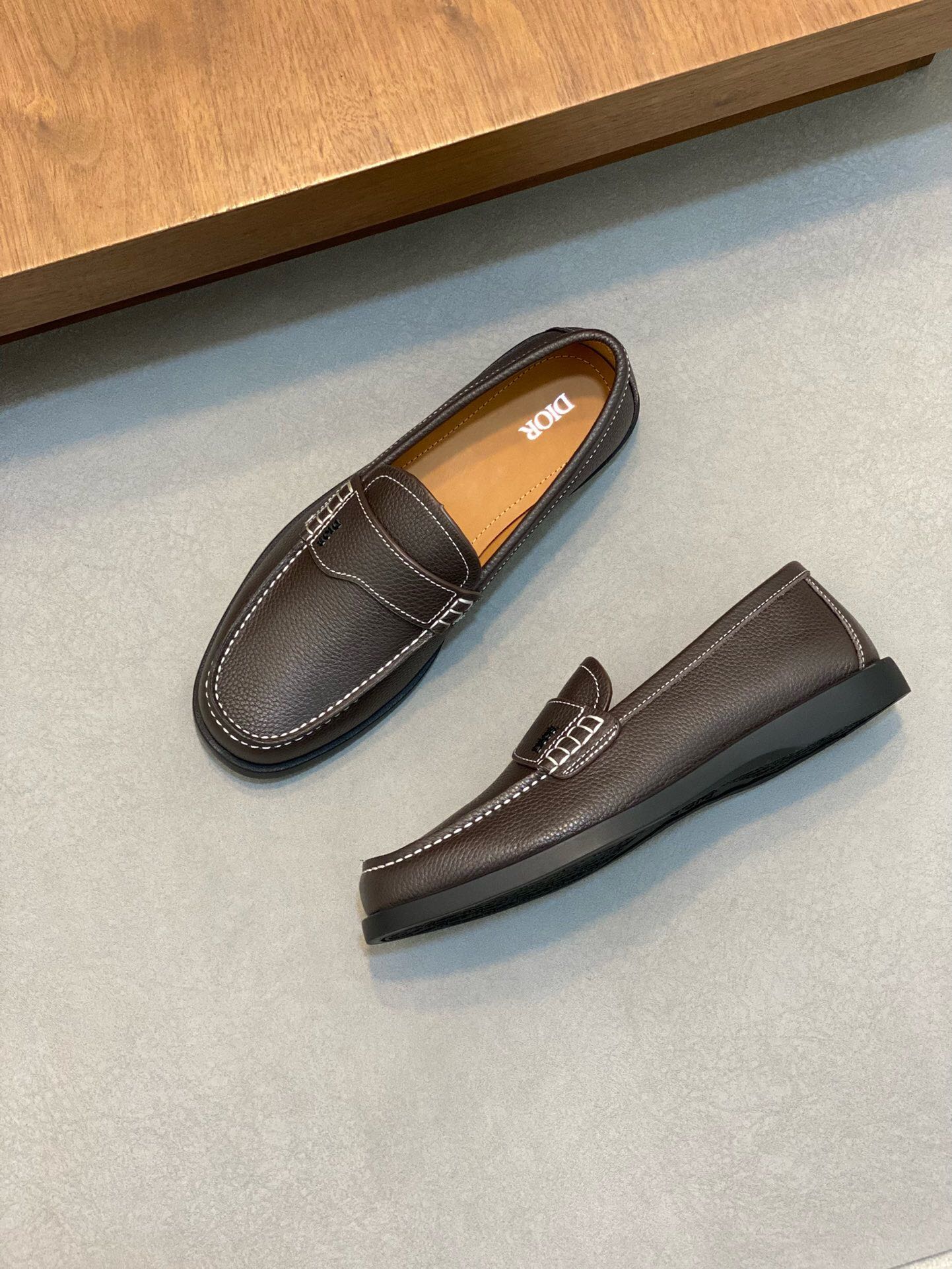 Dior Haute Couture Classic Luxury Leather Shoe Loafer Shoes Ref.5424C886 5