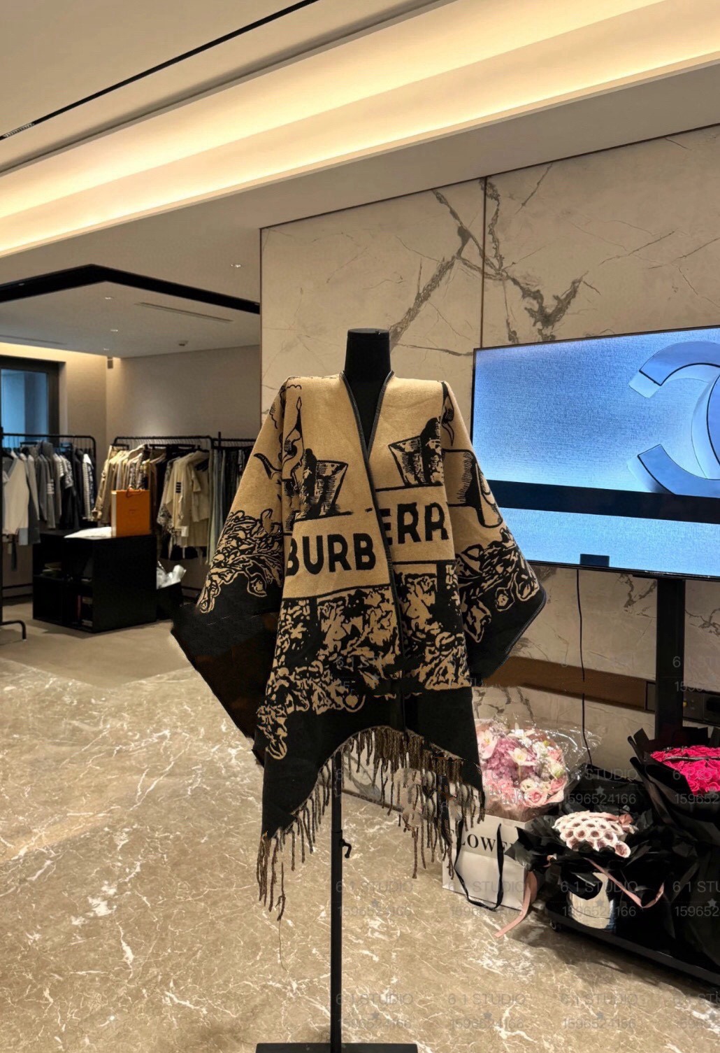 博柏利 Burberry 传世高定桑蚕丝丝巾围巾 #9B1BB52C 3
