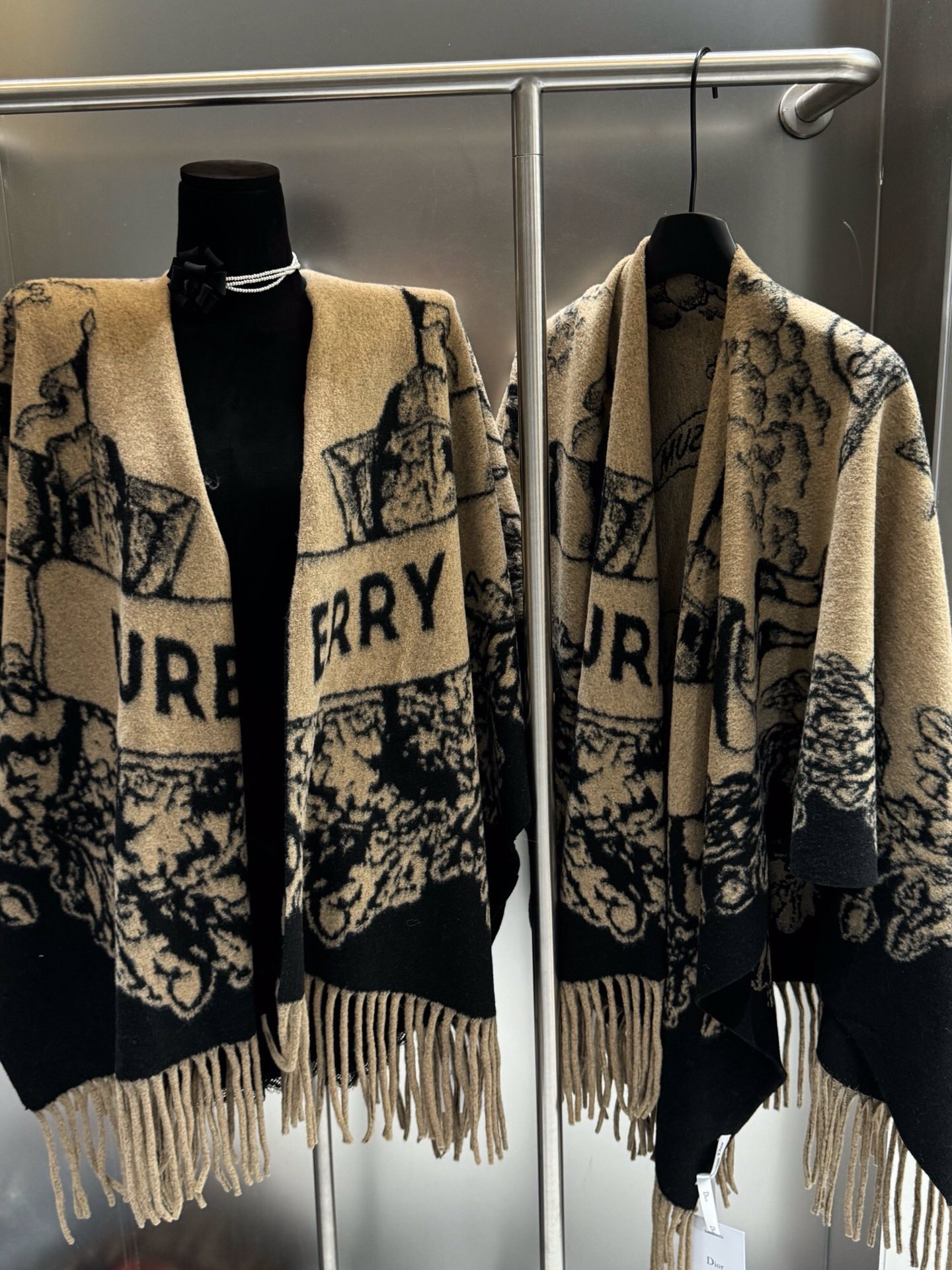 博柏利 Burberry 传世高定桑蚕丝丝巾围巾 #9B1BB52C 4