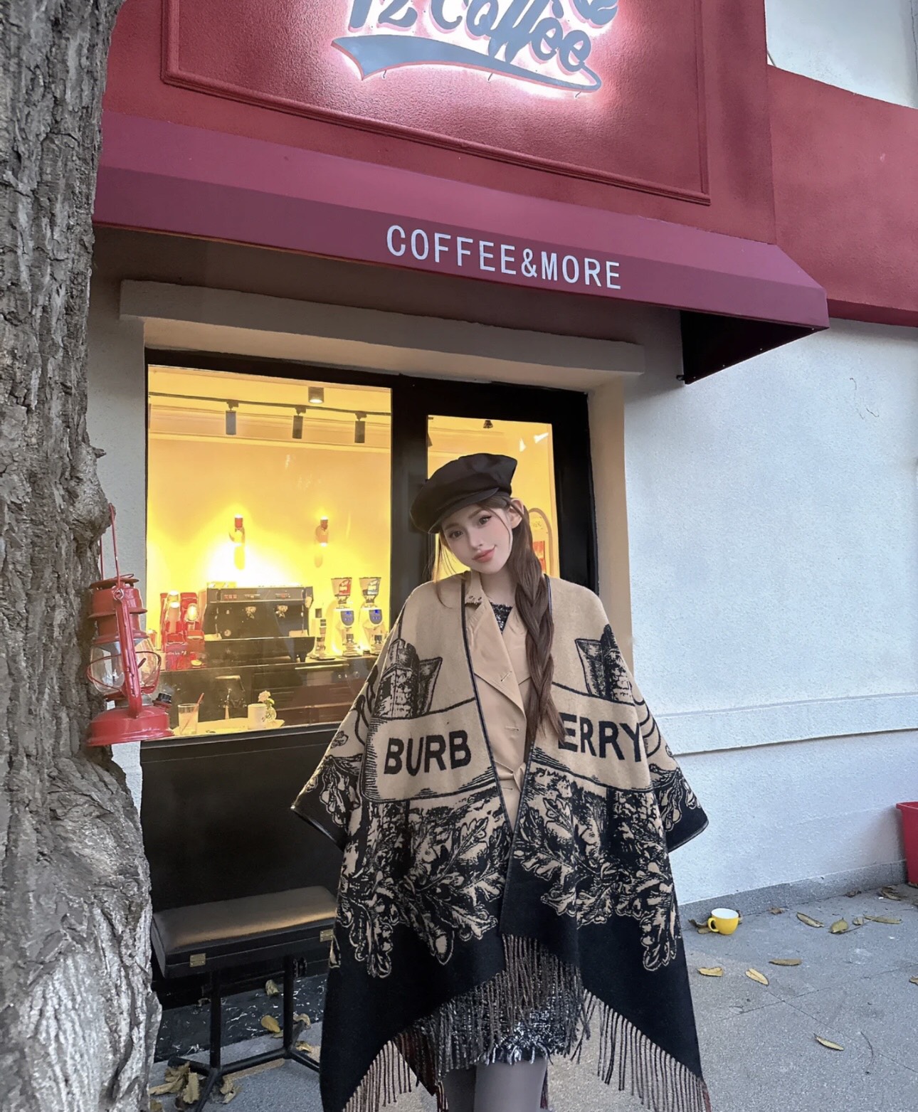 博柏利 Burberry 传世高定桑蚕丝丝巾围巾 #9B1BB52C 2