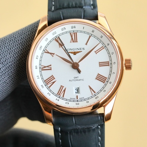 Longines Master Collection GMT Two-Time Zone Automatic Watch, 40mm 1 Longines Master Collection GMT Two-Time Zone Automatic Watch, 40mm