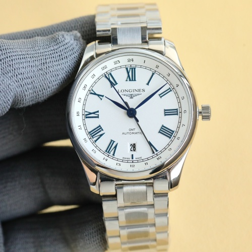 Longines Master Collection GMT Automatic Silver Dial Stainless Steel Men's Watch 1 Longines Master Collection GMT Automatic Silver Dial Stainless Steel Men's Watch