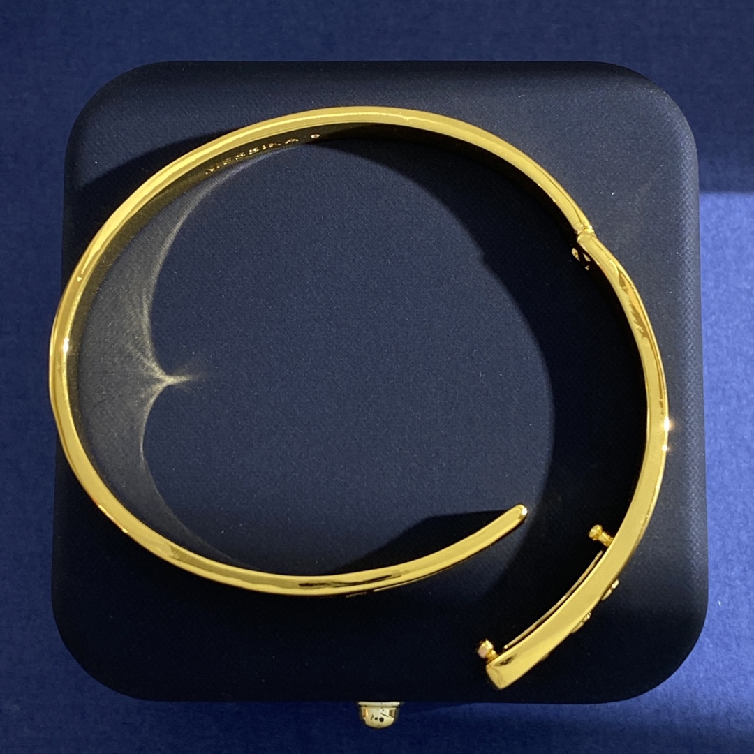 Messika Euro-American Fashion: MX92 P65 Drill Bracelets in Brass Material, Gold, Silver, Rose Gold - 图片 5