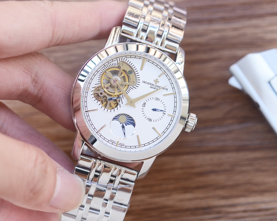 Vacheron Constantin Men's Automatic Mechanical Watch with Stainless Steel Band 5 i1730111387 2345 3
