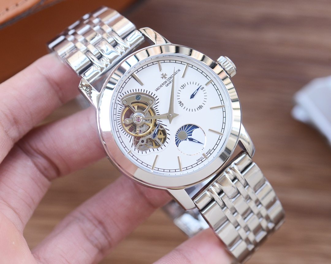 Vacheron Constantin Men's Automatic Mechanical Watch with Stainless Steel Band 4 i1730111387 9631 2