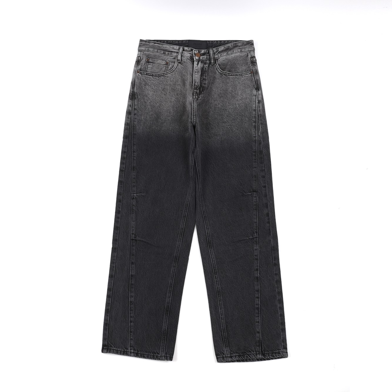 PRAD*2024AW nuevo estilo de pantalones vaqueros de otoño e invierno. Los bolsillos traseros están decorados con logotip…