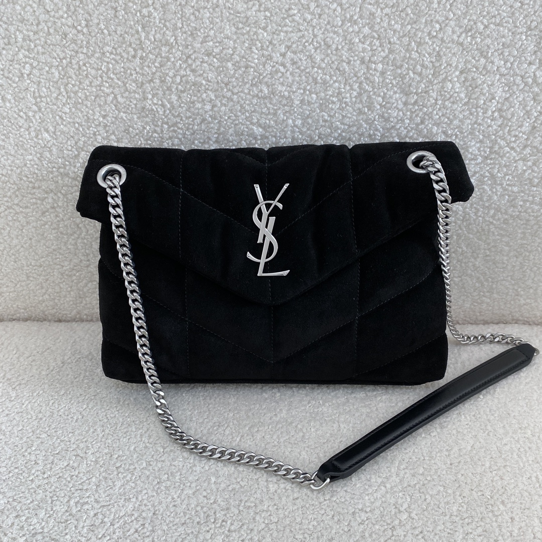 Yves Saint Laurent Taschen Umhängetaschen  & Schultertaschen Gämse Frost Ketten