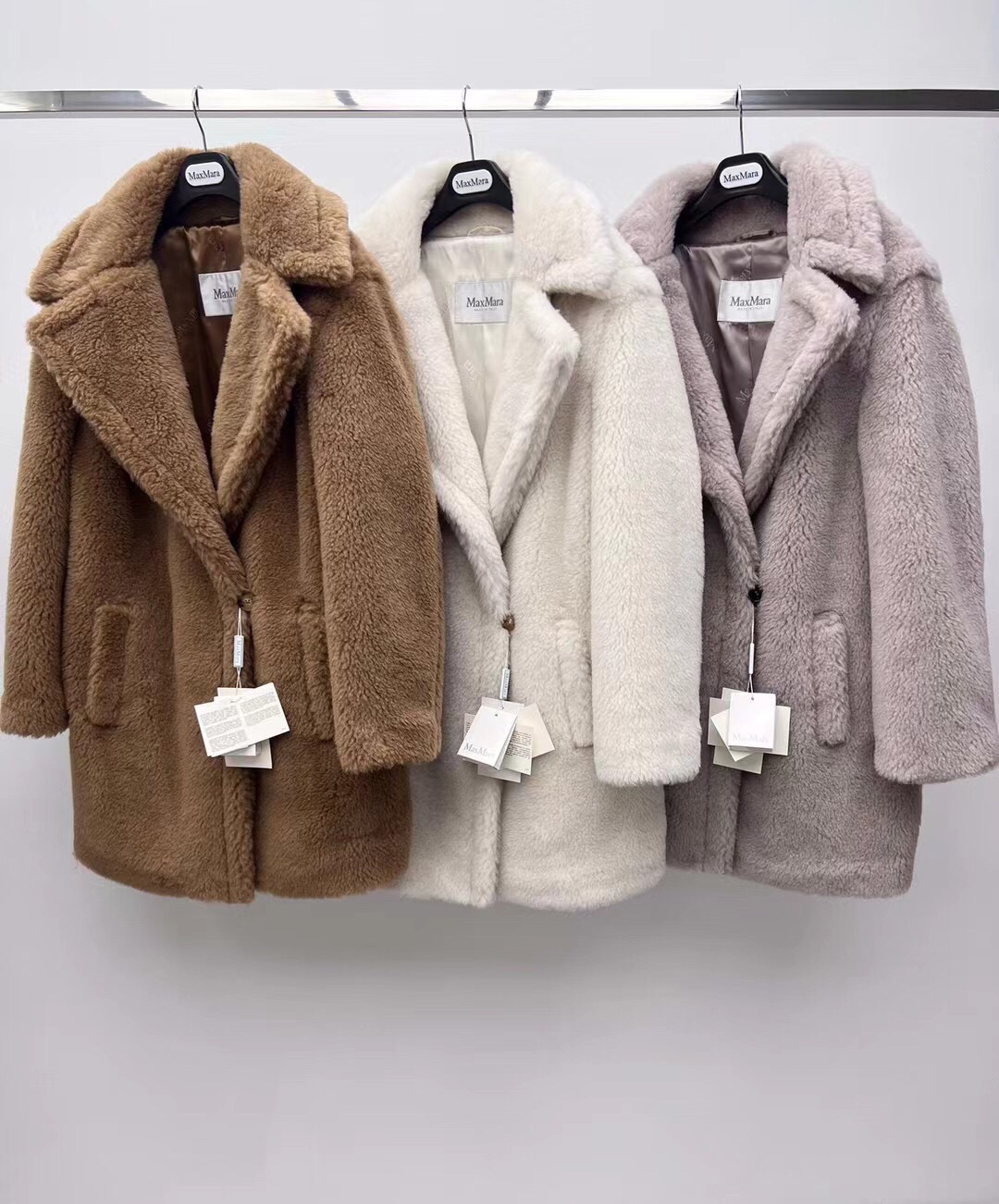 Max Mara Fuzzy Lapel Jacket