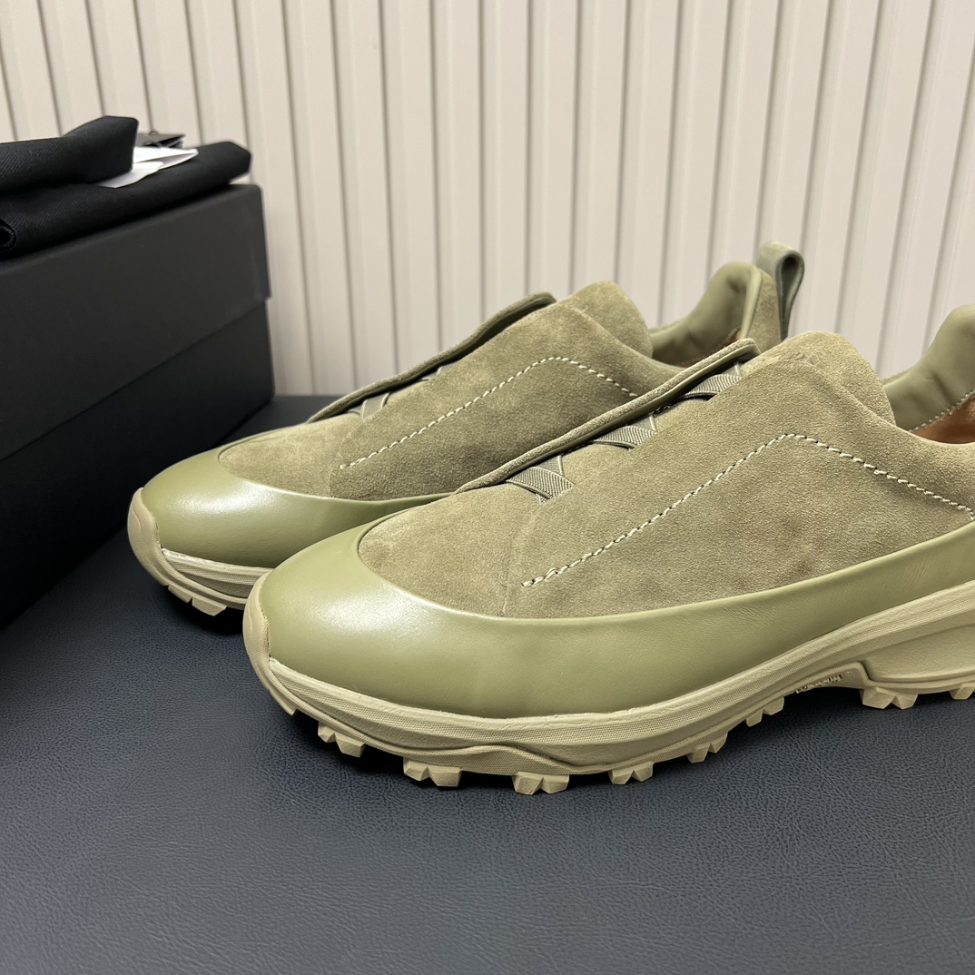 Zegna Haute Couture Classic Luxury Leather Shoe Loafer Shoes Ref 5