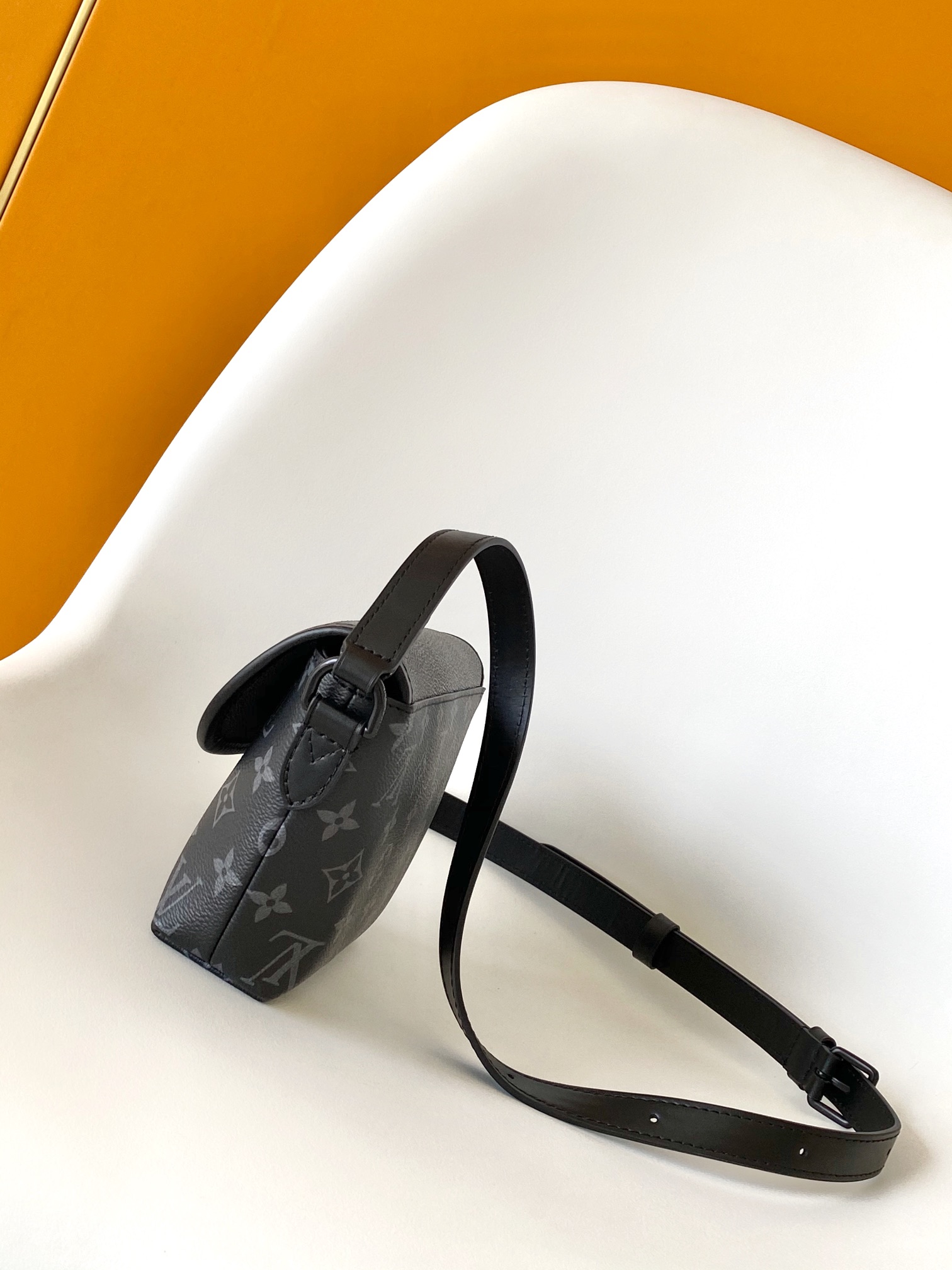 Louis Vuitton Pulse Mini Bag Monogram Eclipse Coated Canvas Small Size 3 i1730268457 2992 1