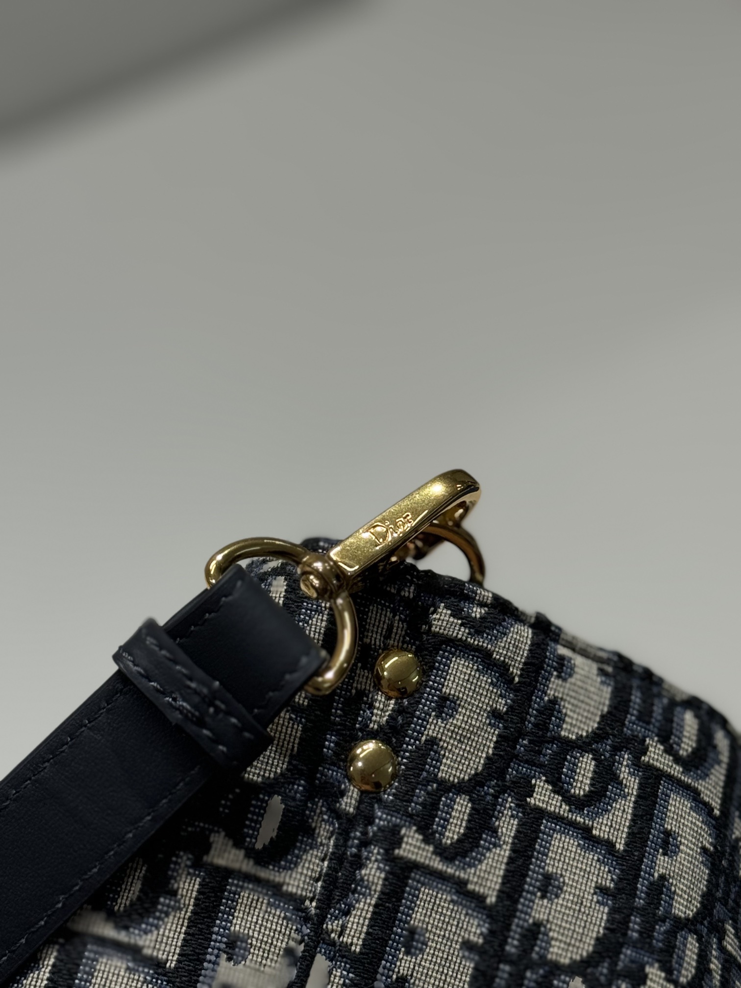 Dior💯Toujours 大号手袋〔蓝D布 5