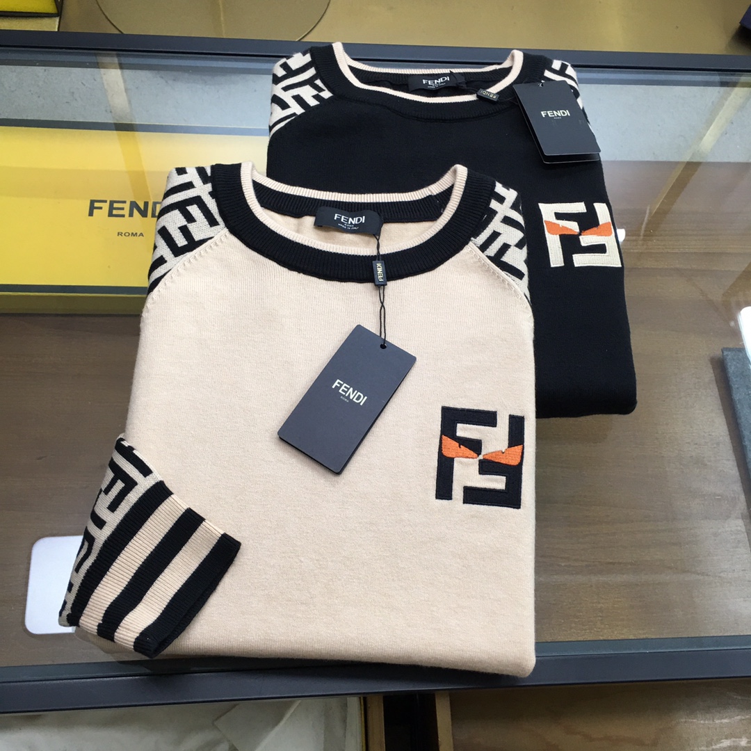 Fendi Aaaa
 Kleding Sweatshirts Breien Herfst/winter collectie Fashion Casual