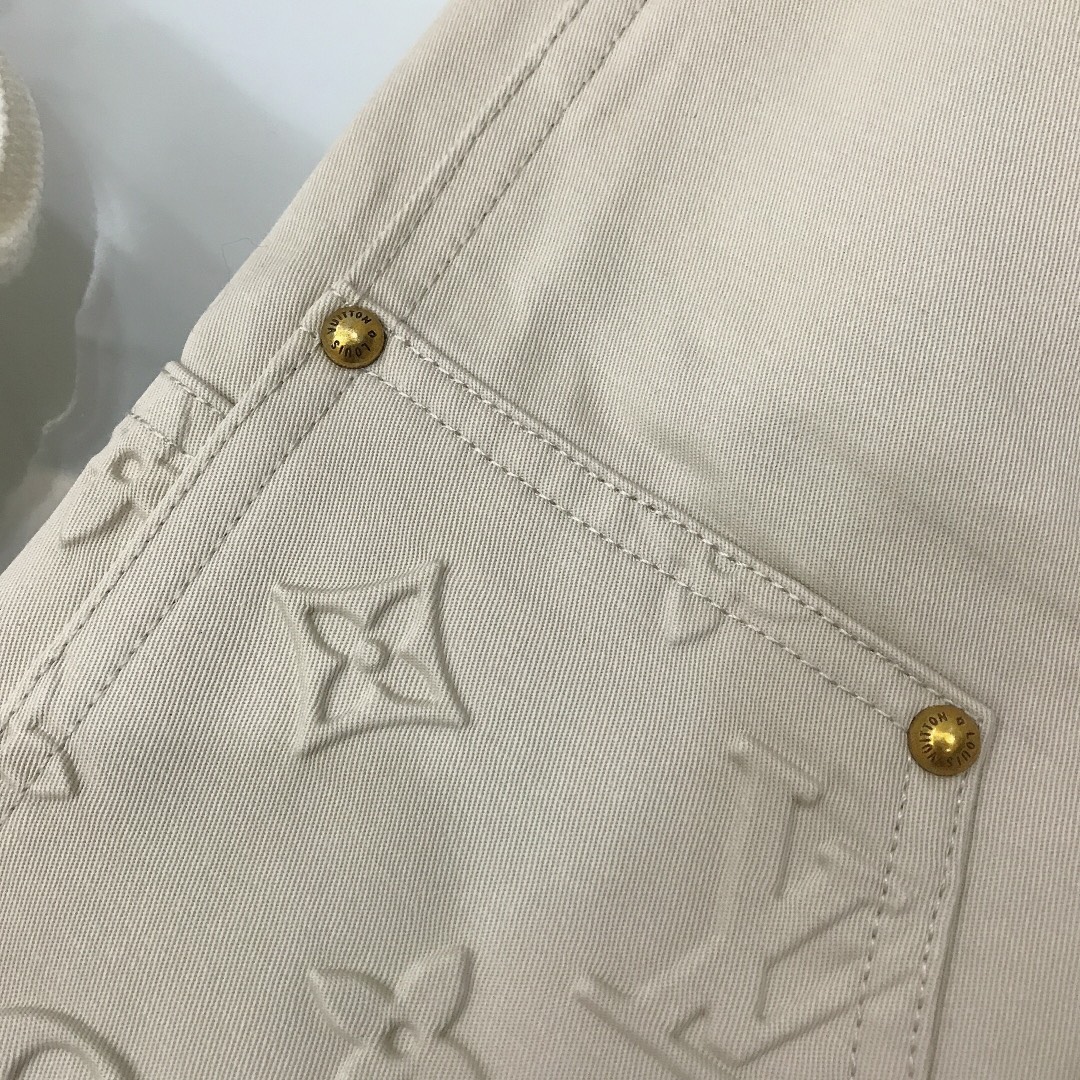 High-Tech Knit Sweater in White with Logo Weave Design, Sizes 100-165 CM - 图片 7