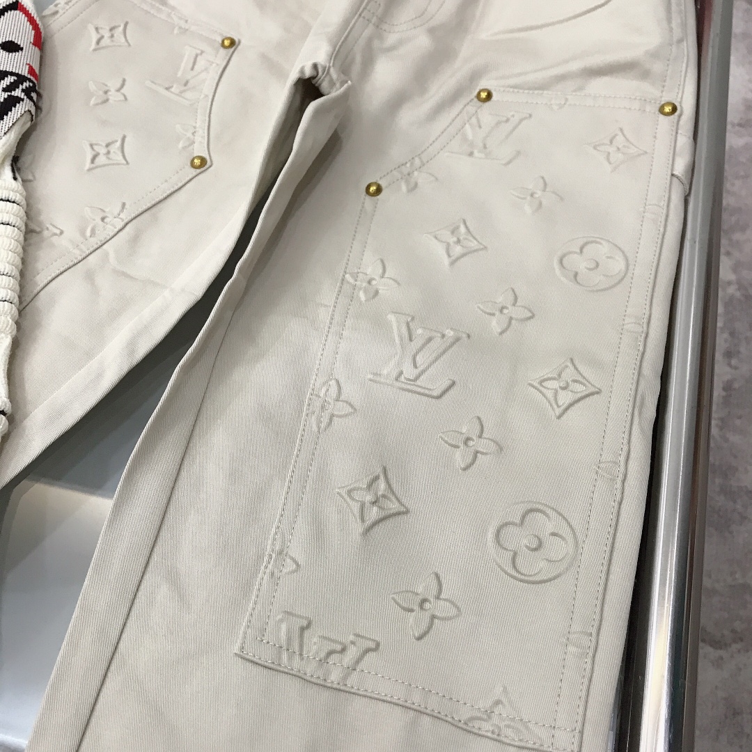 High-Tech Knit Sweater in White with Logo Weave Design, Sizes 100-165 CM - 图片 6