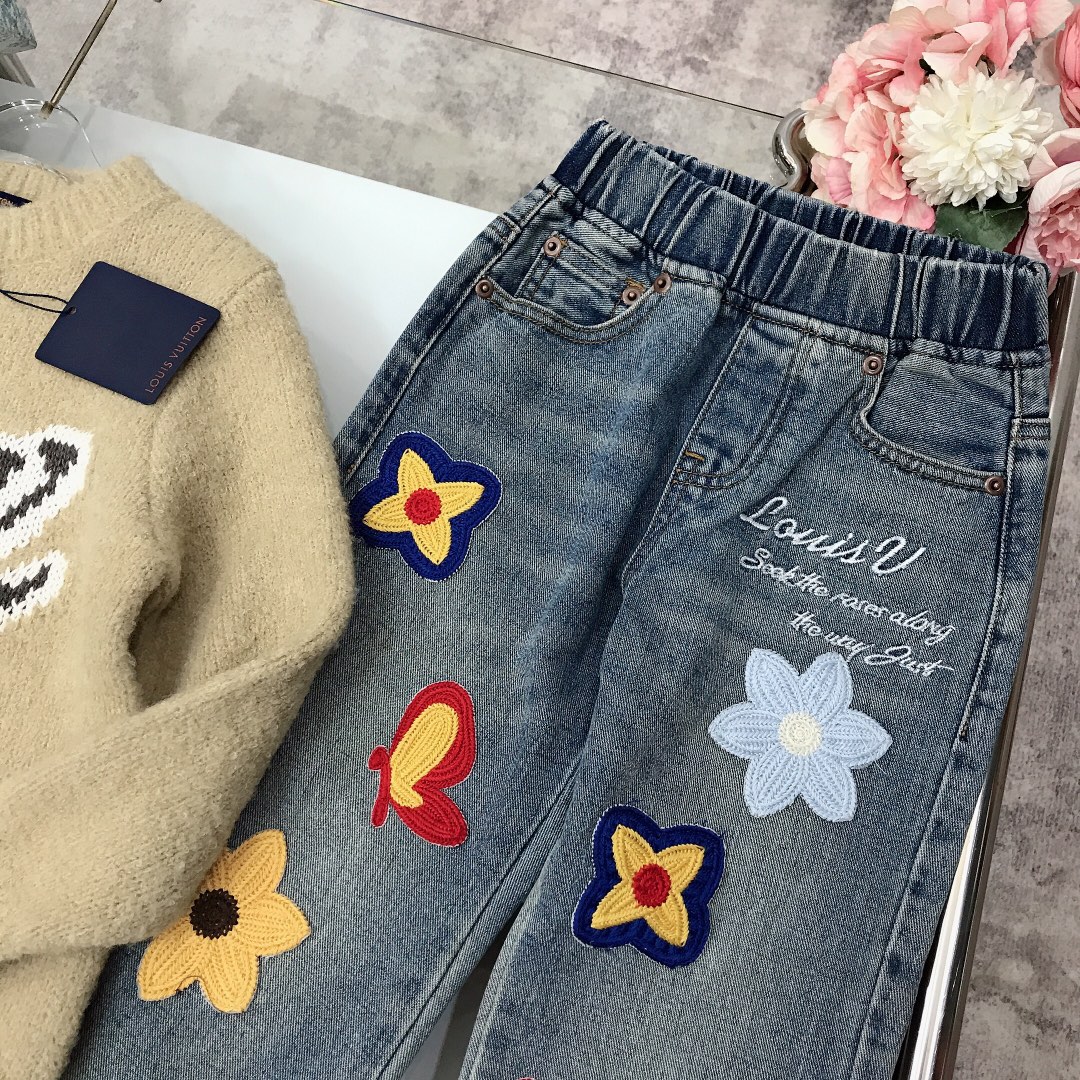 Fashionable Loui* & Vuitto* Wool Coat with Sweater Embroidery and High-tech Dyeing - 图片 5