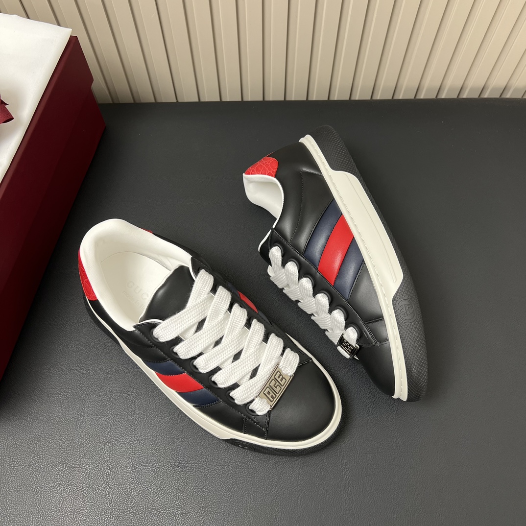 Gucci Haute Couture Classic Luxury Leather Shoe Loafer Shoes Ref 4