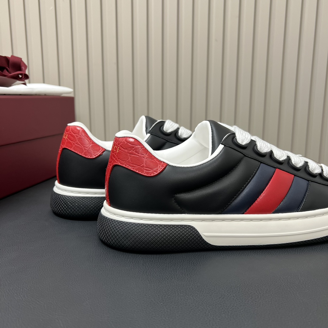 Gucci Haute Couture Classic Luxury Leather Shoe Loafer Shoes Ref 6