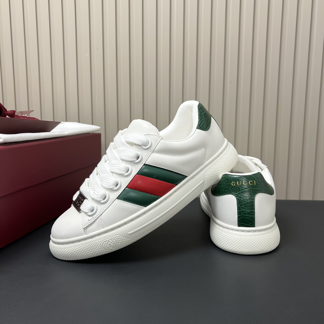 古驰 Gucci 高定典藏经典高奢皮鞋男鞋女鞋鞋履高跟鞋 #FCAA1BB1 7