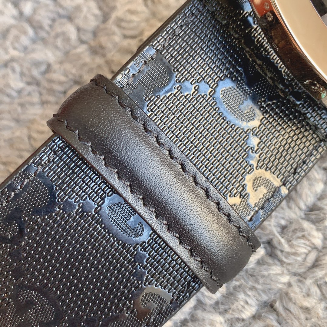 双G专柜货 正版开模 原版面料 宽4.0cm 顶级做工 原单品质 高端商务休闲款 简约百搭