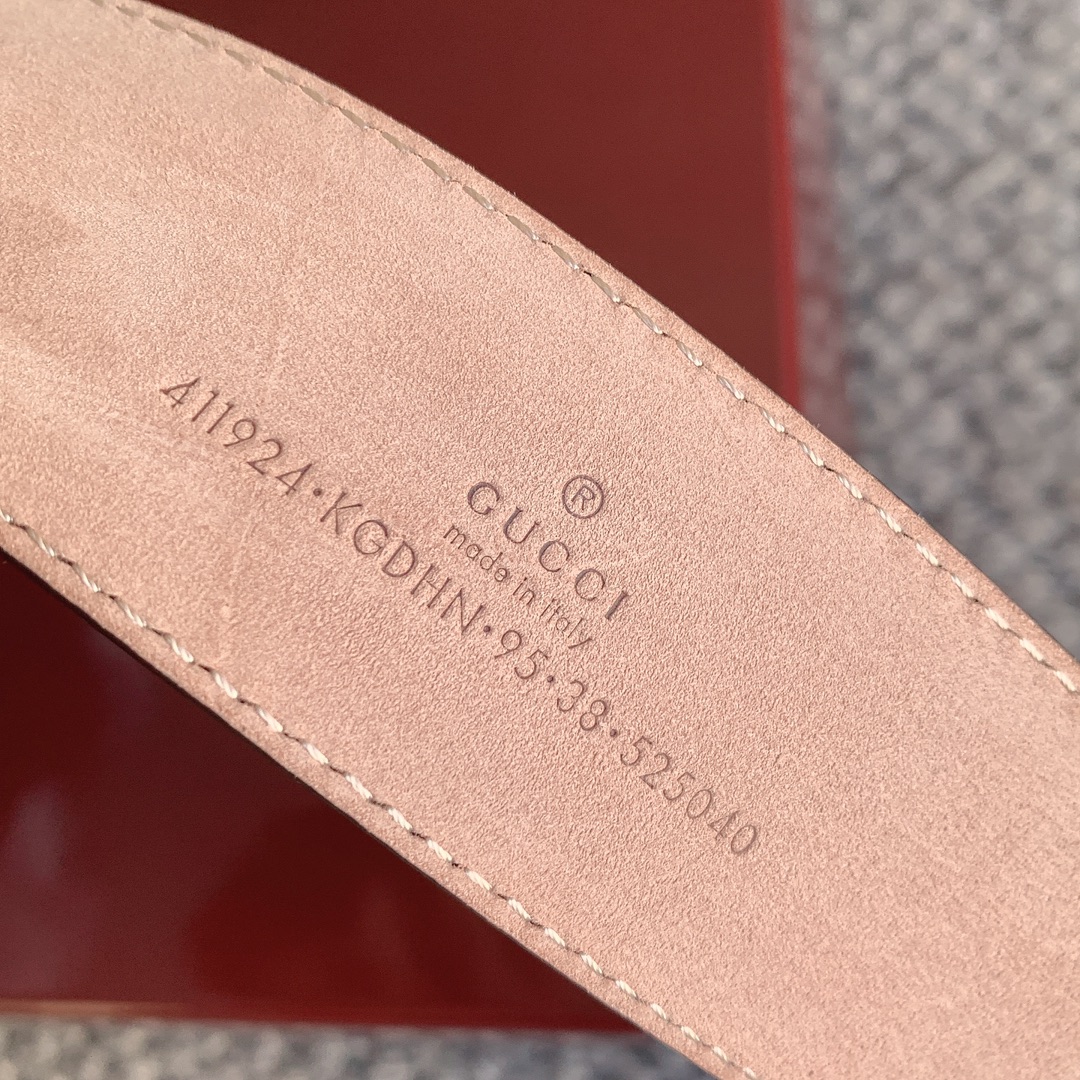 双G专柜货 正版开模 原版面料 宽4.0cm 顶级做工 原单品质 高端商务休闲款 简约百搭