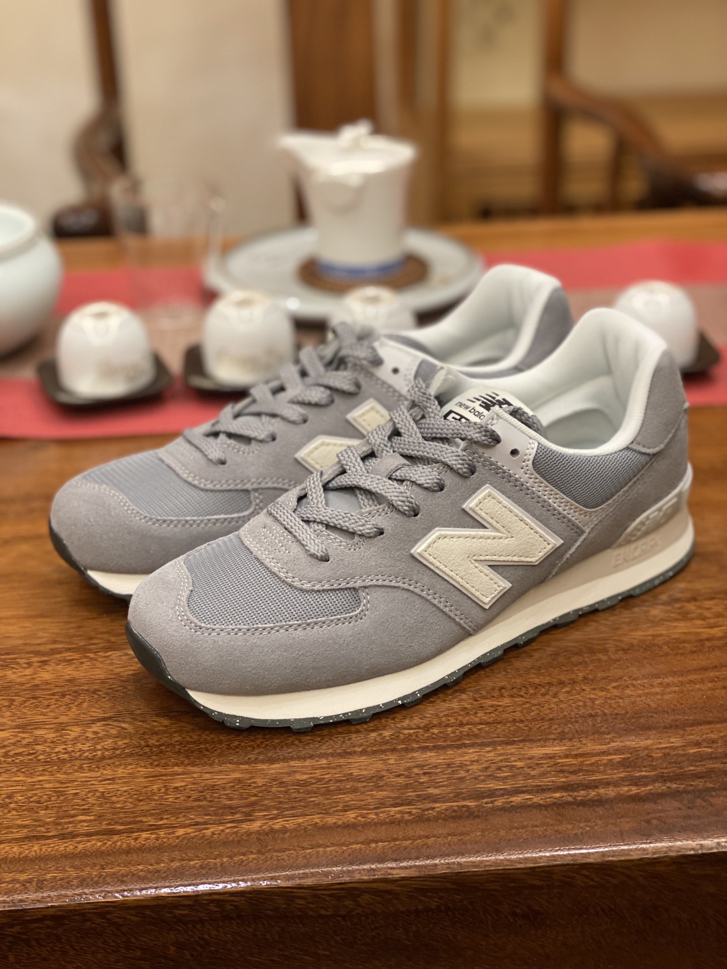 😇 DT版  平台货 NB 经典款 574 灰色 U574UL2 男女鞋 36 37 37.5 38 38.5 39.5
