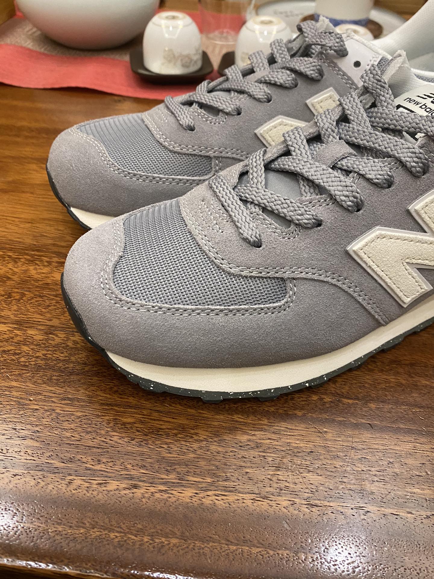 😇 DT版  平台货 NB 经典款 574 灰色 U574UL2 男女鞋 36 37 37.5 38 38.5 39.5