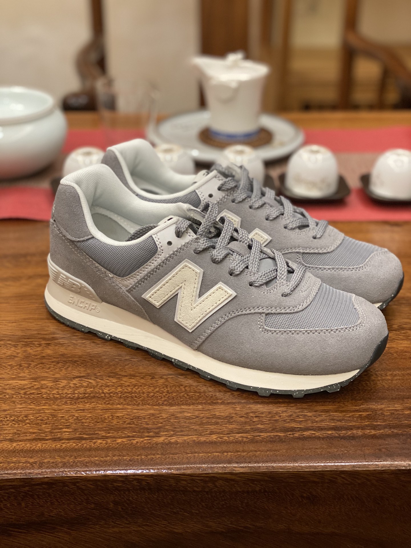 😇 DT版  平台货 NB 经典款 574 灰色 U574UL2 男女鞋 36 37 37.5 38 38.5 39.5