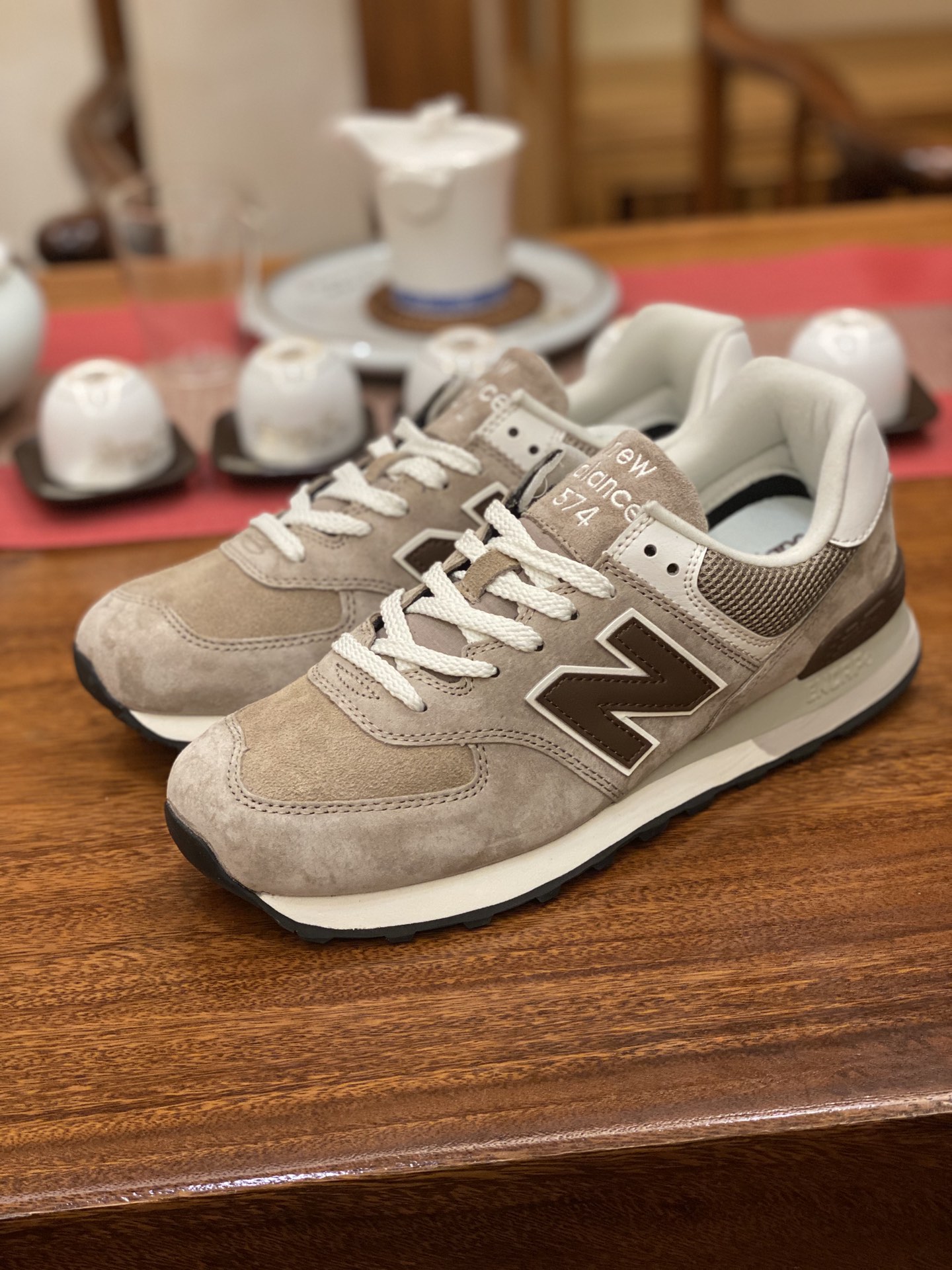 😇 DT版  平台货 NB 经典款 574 浅棕 U574KL2男女鞋 36 37 37.5 38 38.5 39.5 