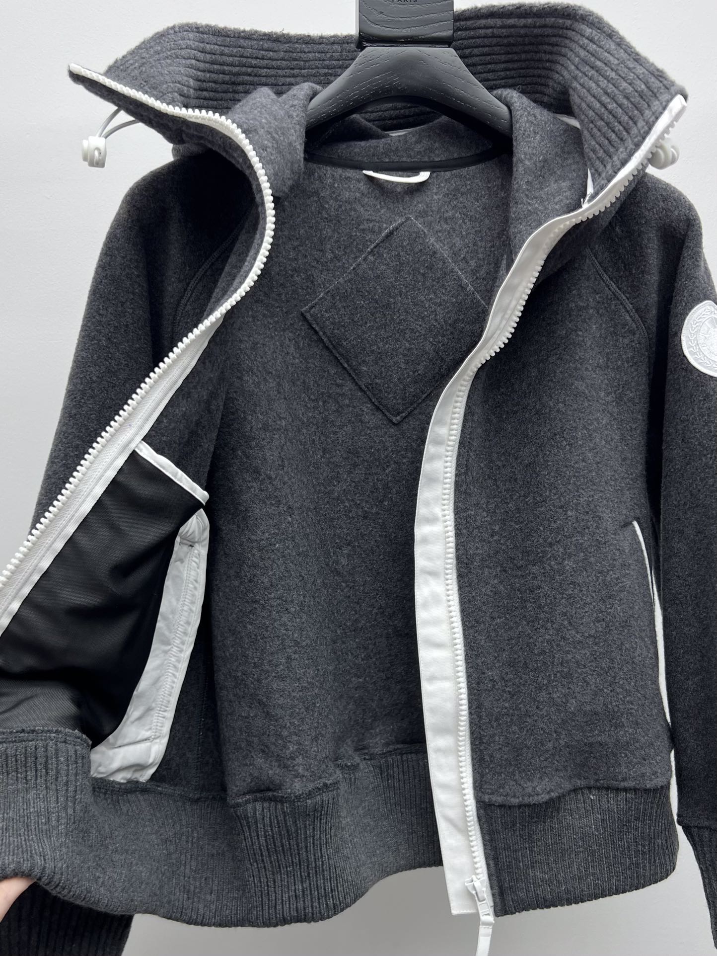 Classic Wool Chiliwick Pilot Jacket with Canada Goose Logo - 图片 4