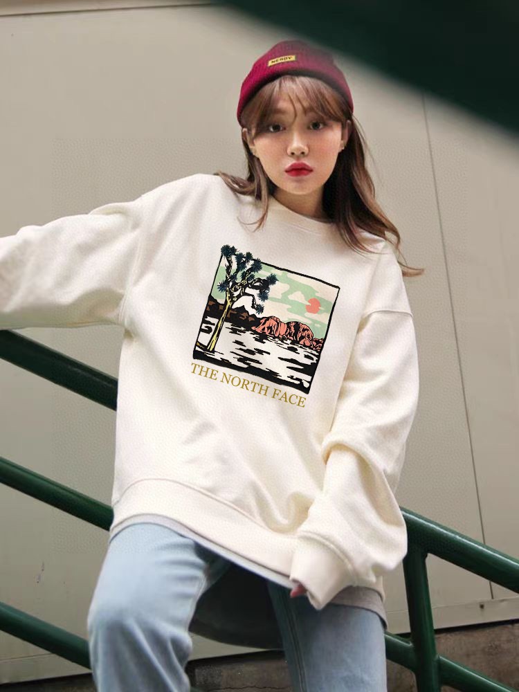 TNF Joint Logo Series Coat in 420g Baby Velvet Fabric, Various Styles Available. - 图片 5