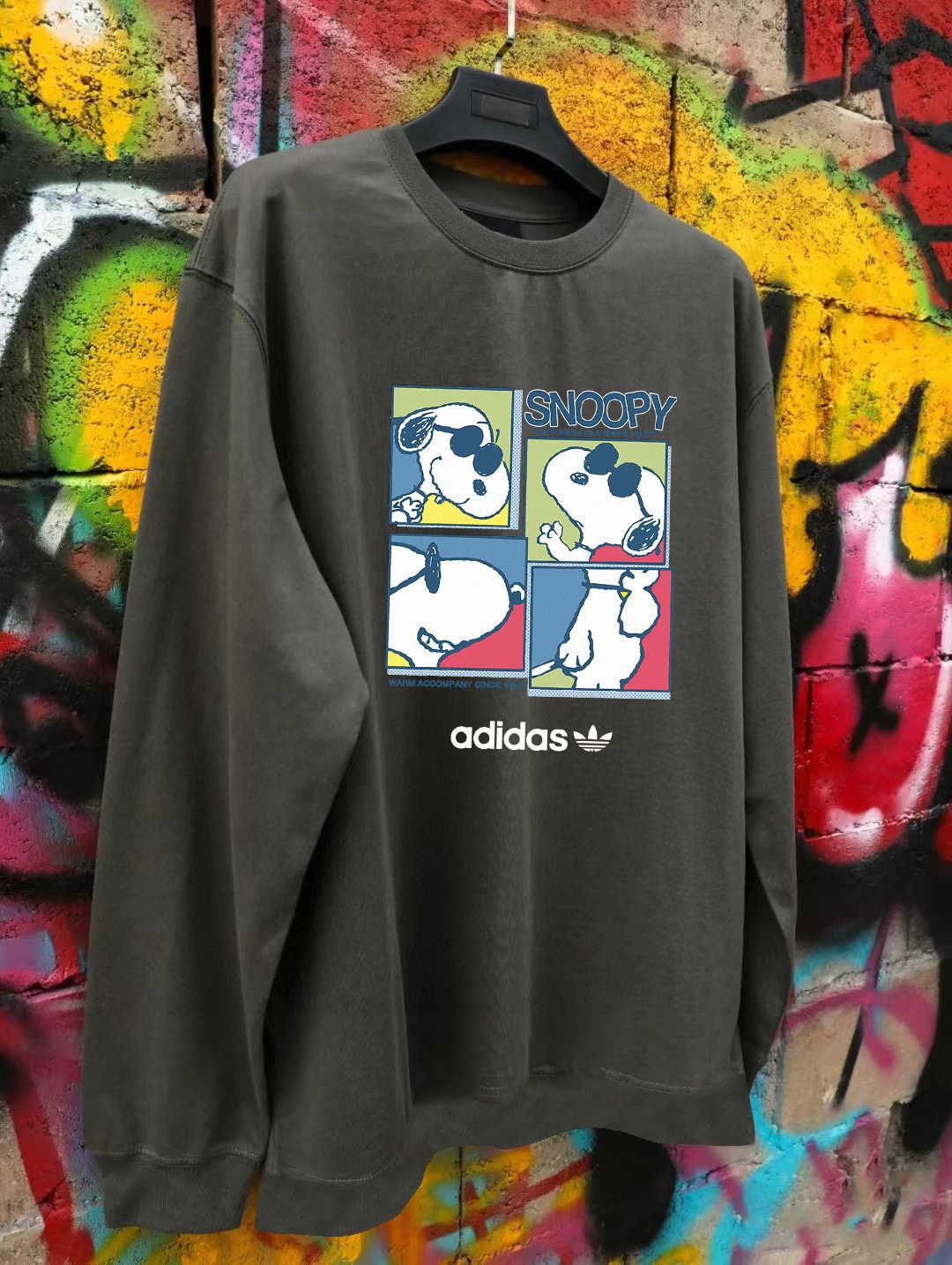 Adidas Snoopy Joint Letter Series Coat in BGJ Velvet – Stylish and Versatile! - 图片 9