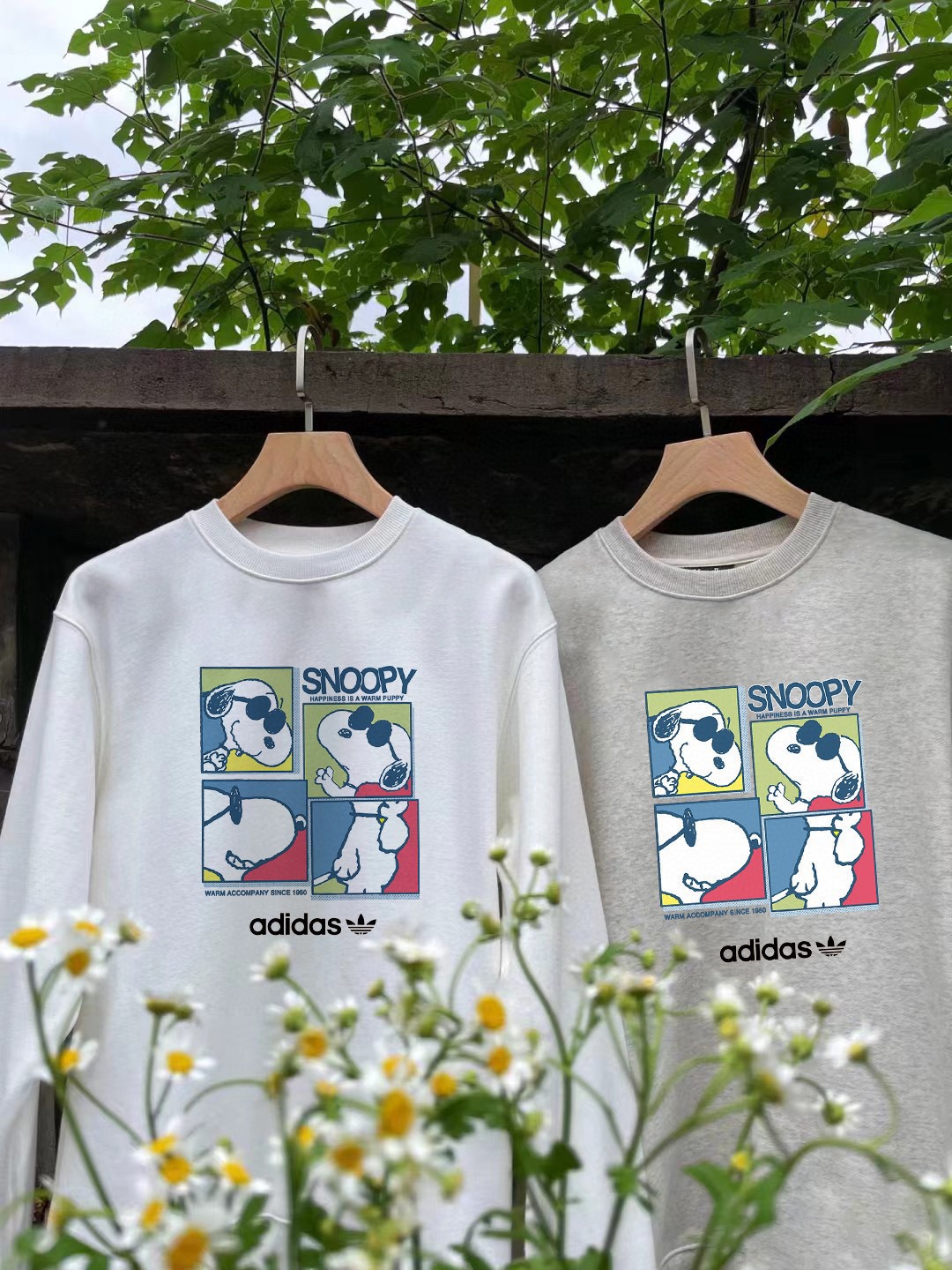 Adidas Snoopy Joint Letter Series Coat in BGJ Velvet – Stylish and Versatile! - 图片 7