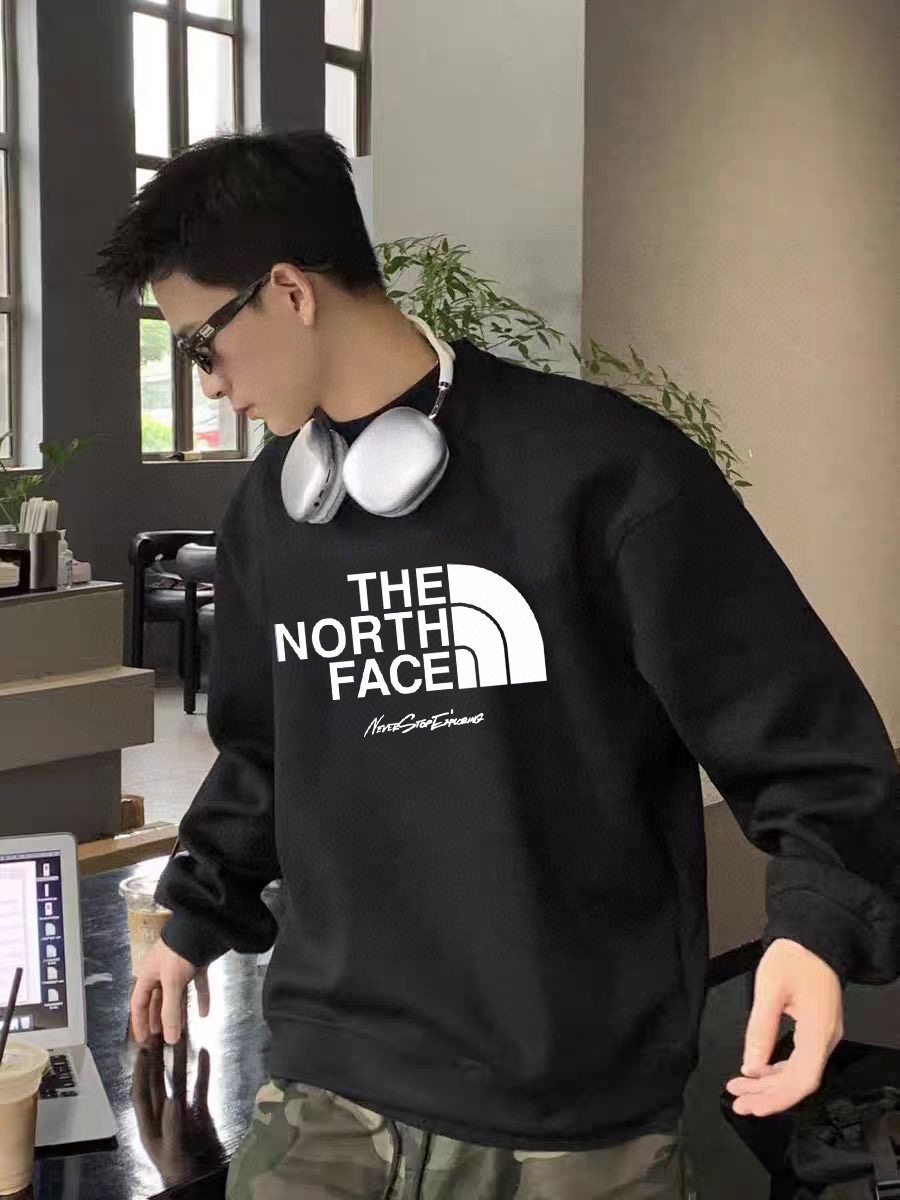TNF Velvet Coat: Stylish Unisex Gramo Print Series with Custom Details - 图片 2