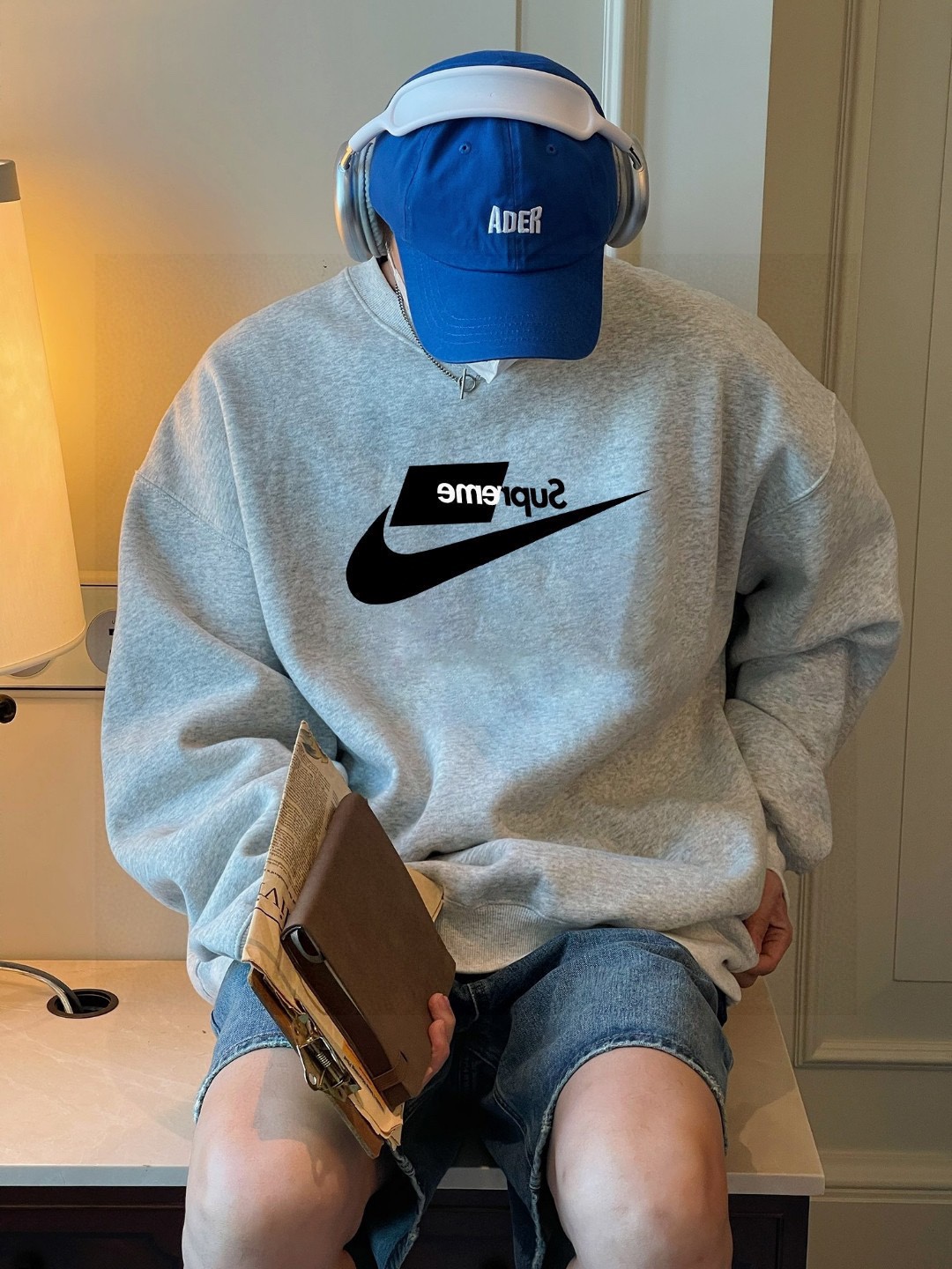 Nike Supreme Velvet Coat – Stylish Unisex Outerwear with Custom Details