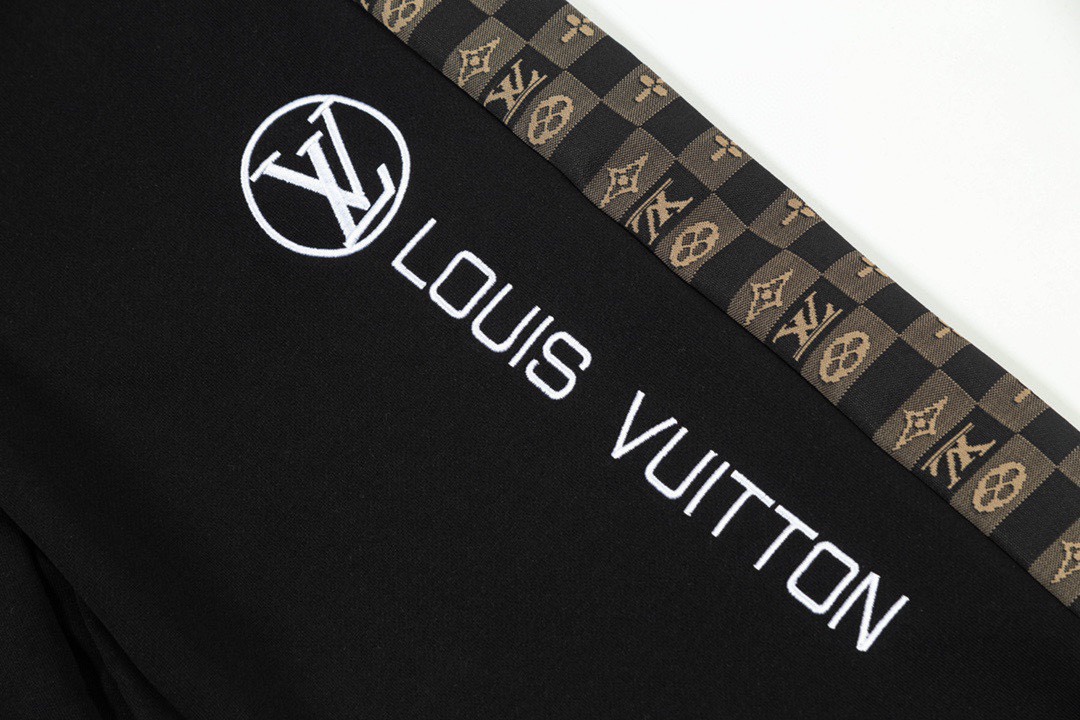 路易威登/Louis Vuitton 秋冬新品 字母刺绣拼接休闲长裤